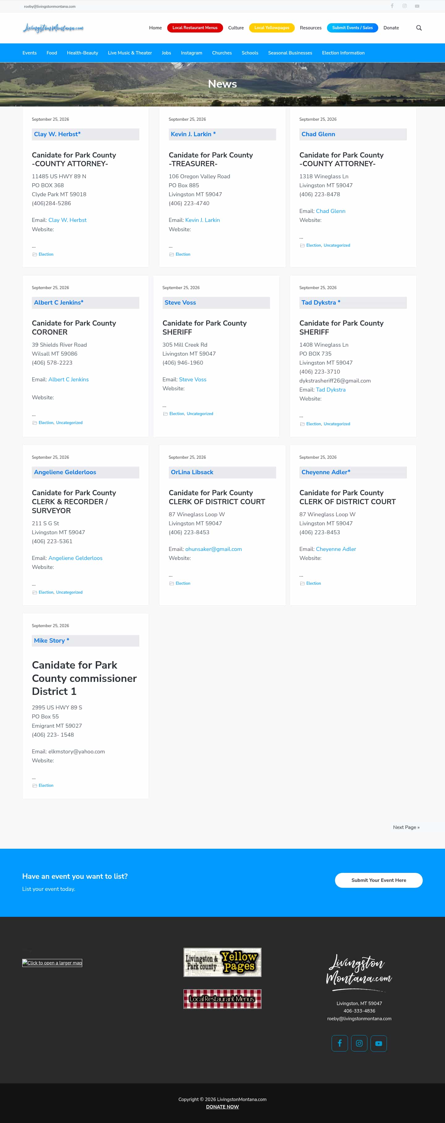 Latest website image capture