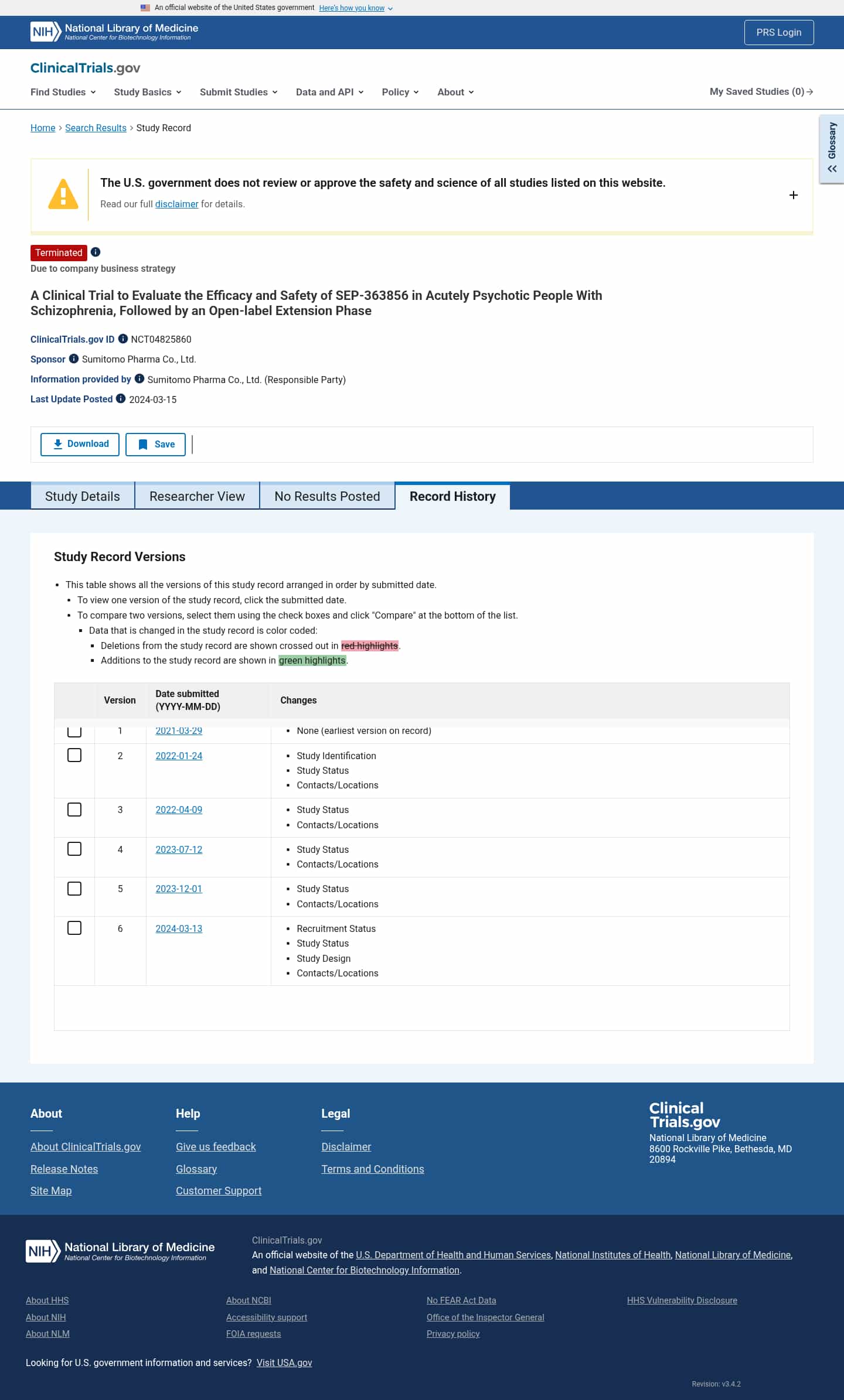 Latest website image capture