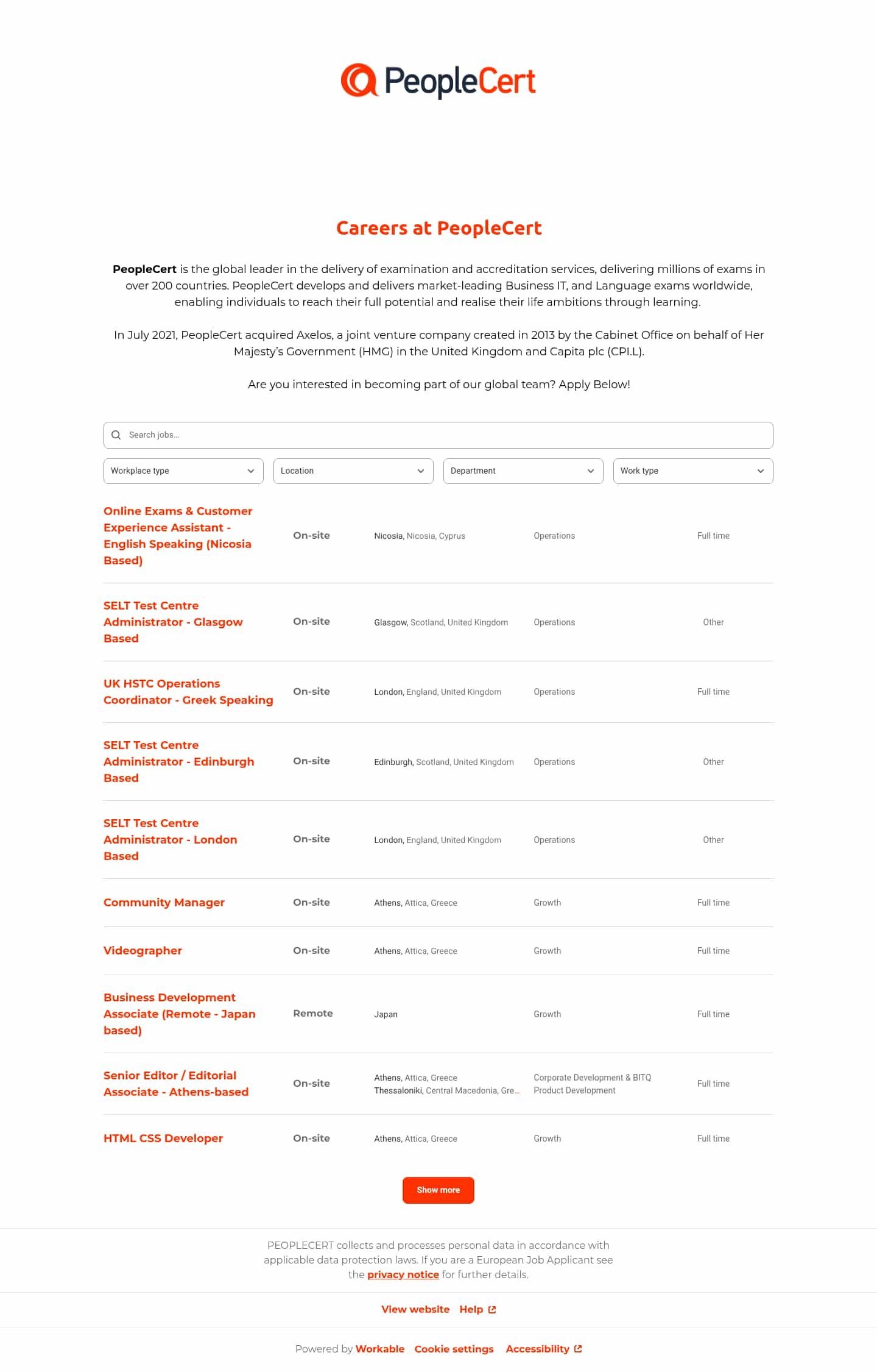 Latest website image capture