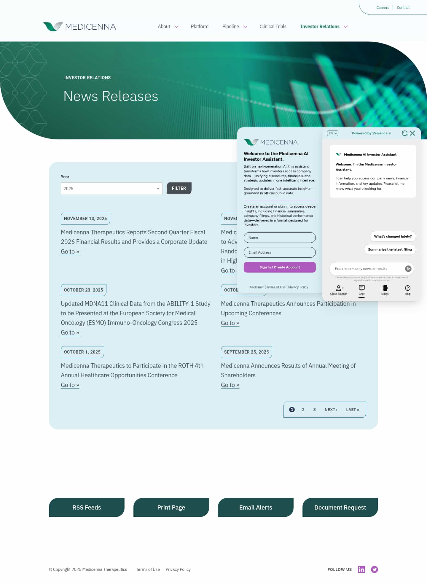 Latest website image capture