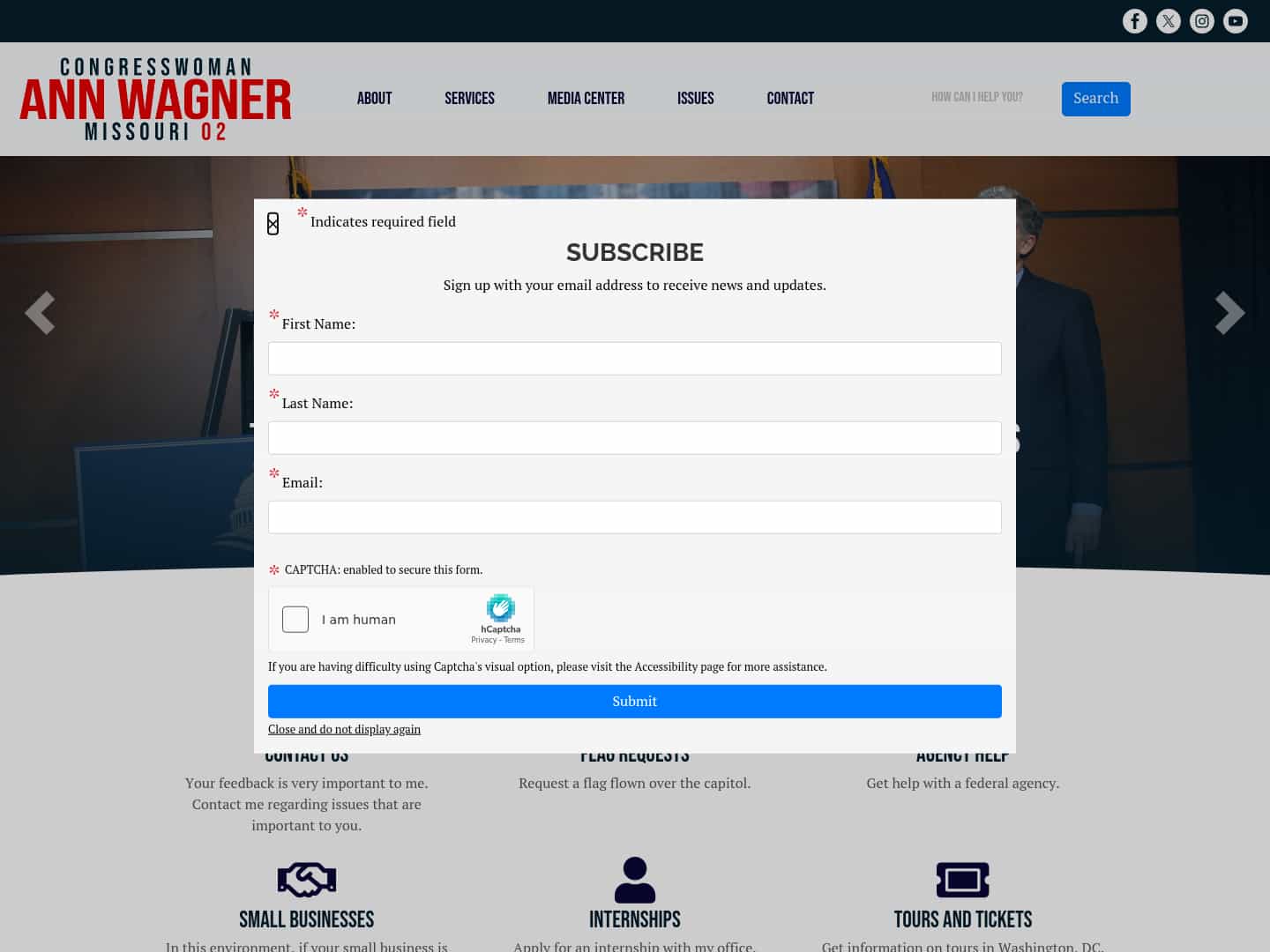 Latest website image capture