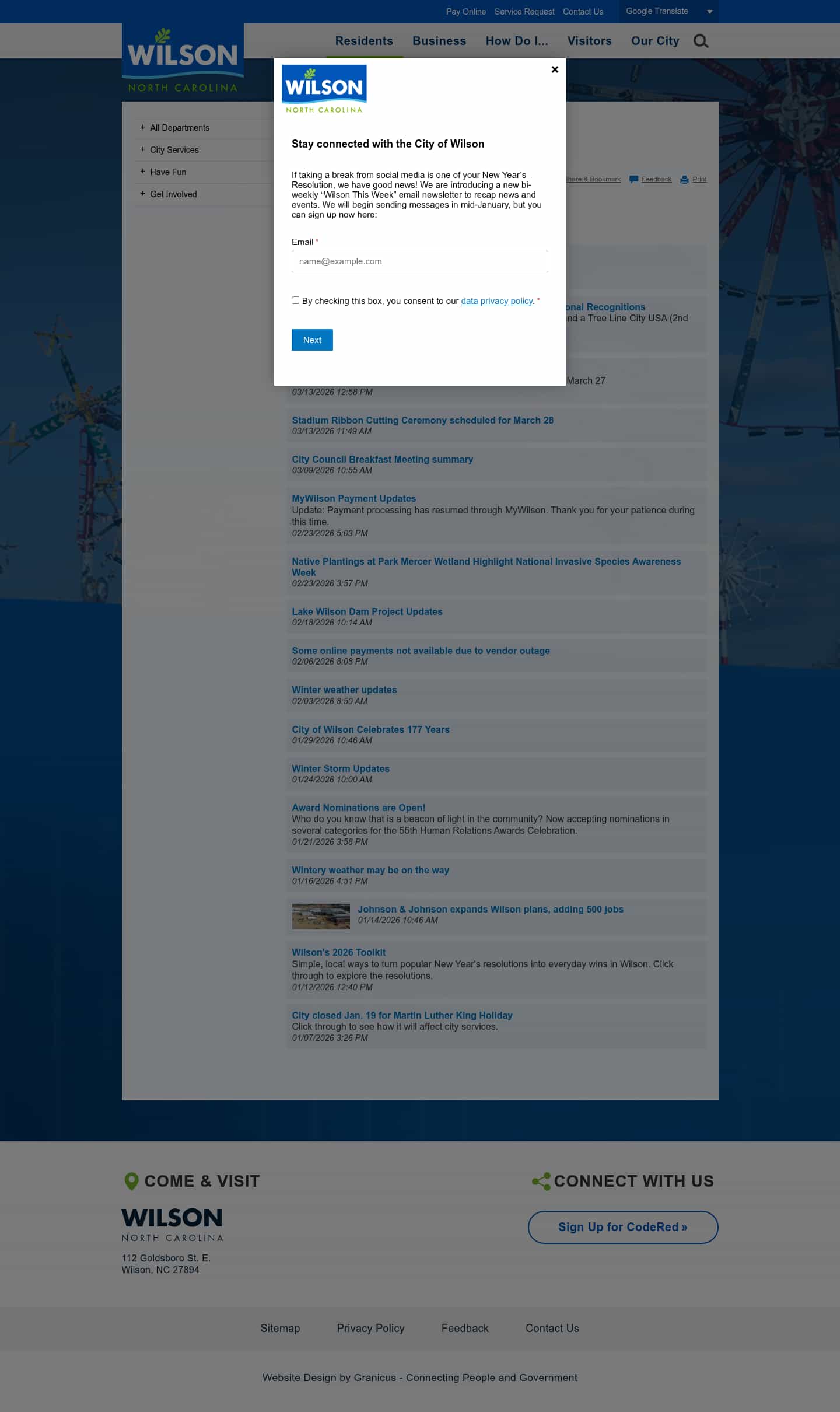 Latest website image capture