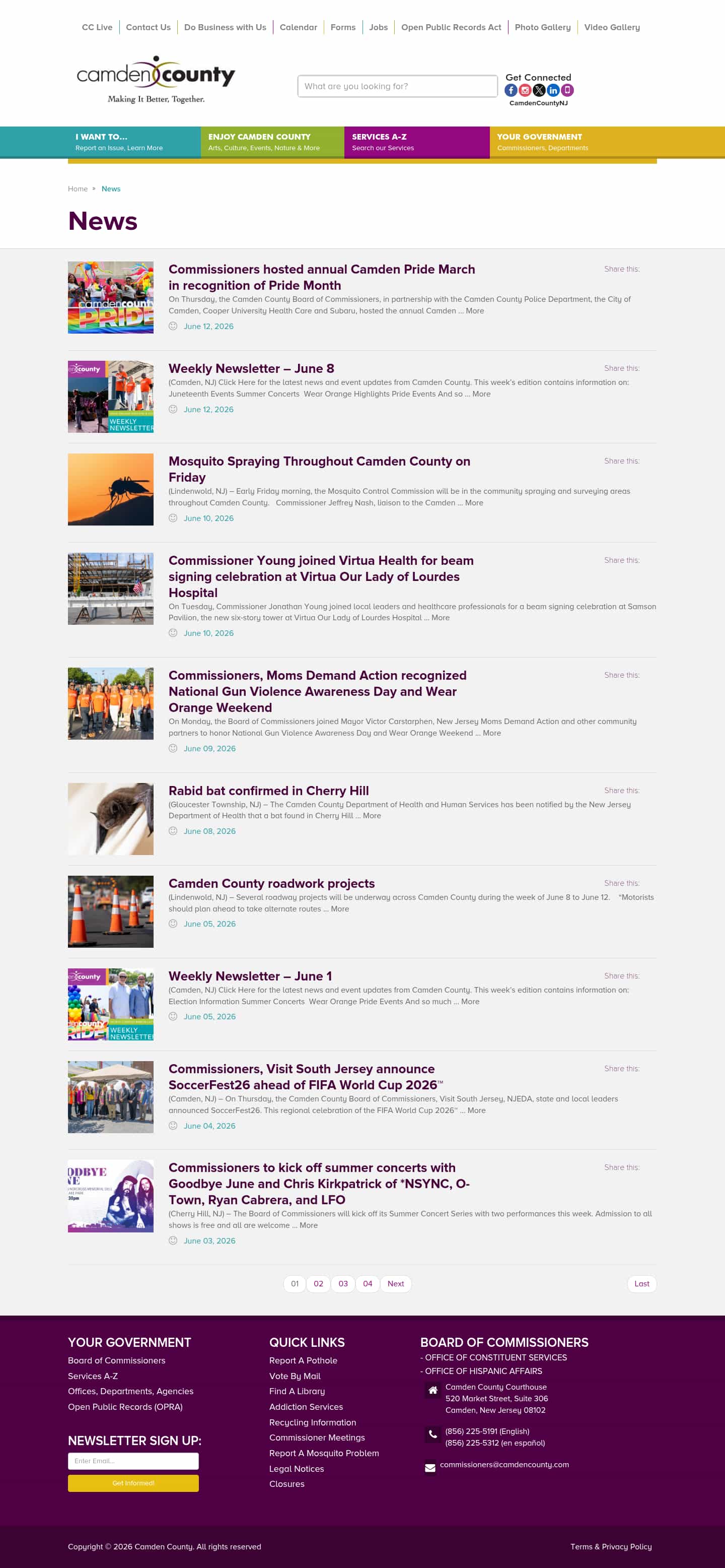 Latest website image capture
