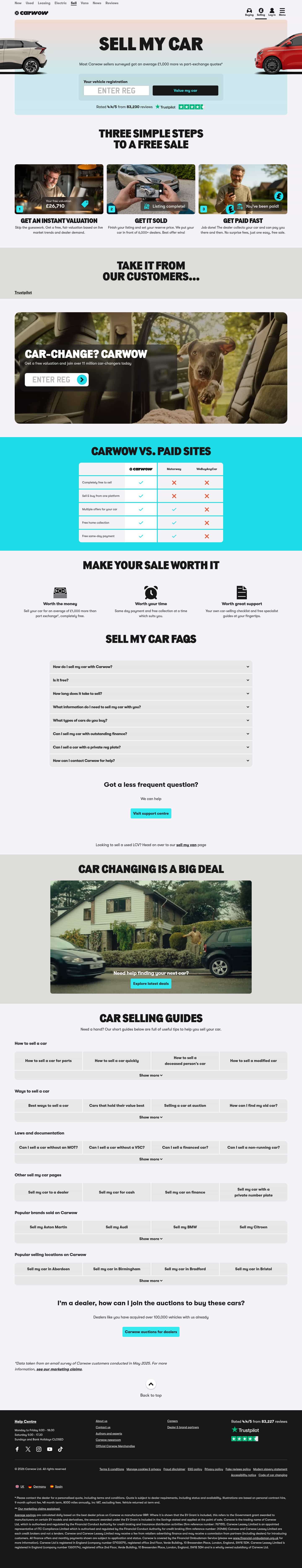 Latest website image capture
