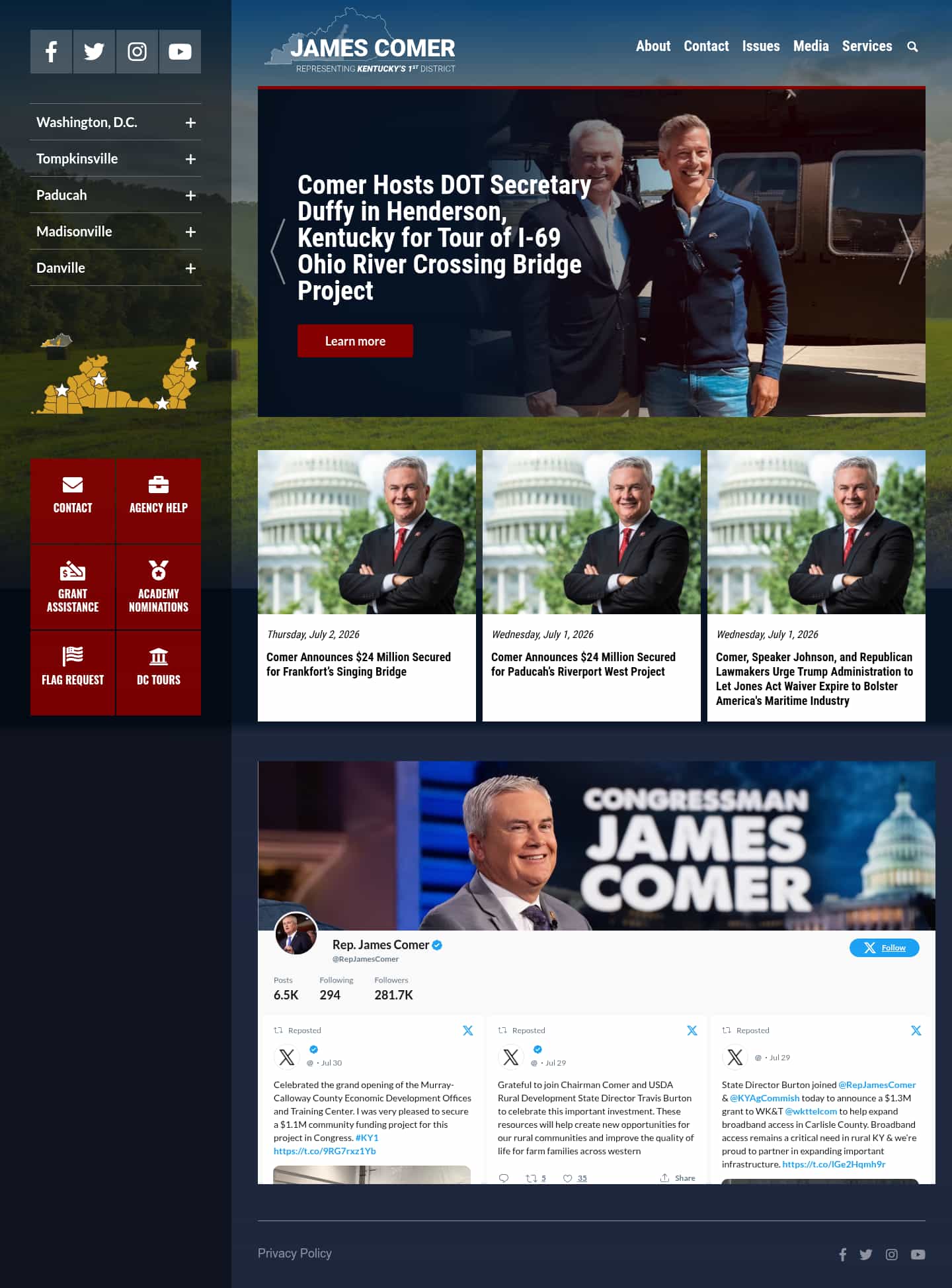 Latest website image capture