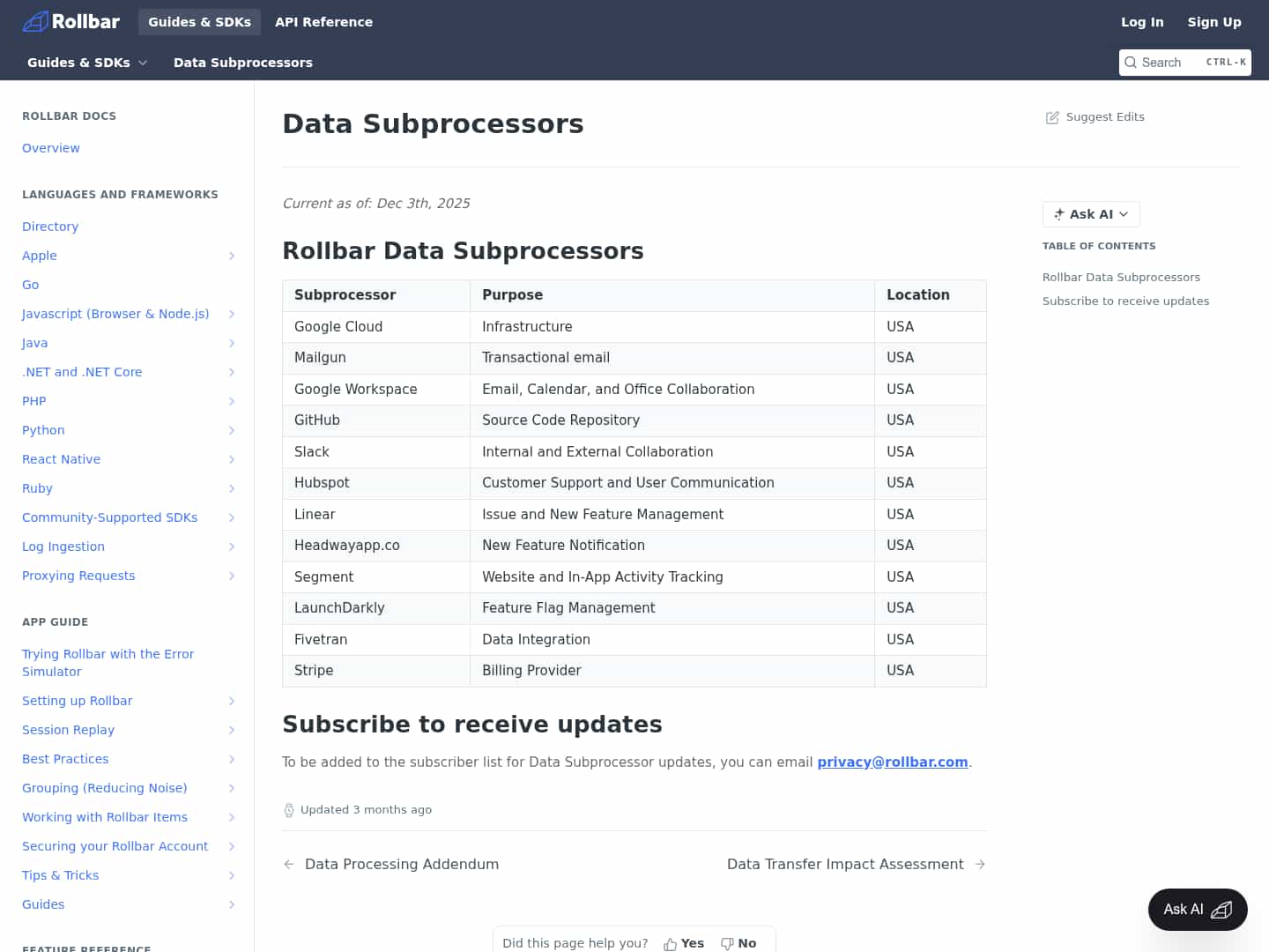 Latest website image capture