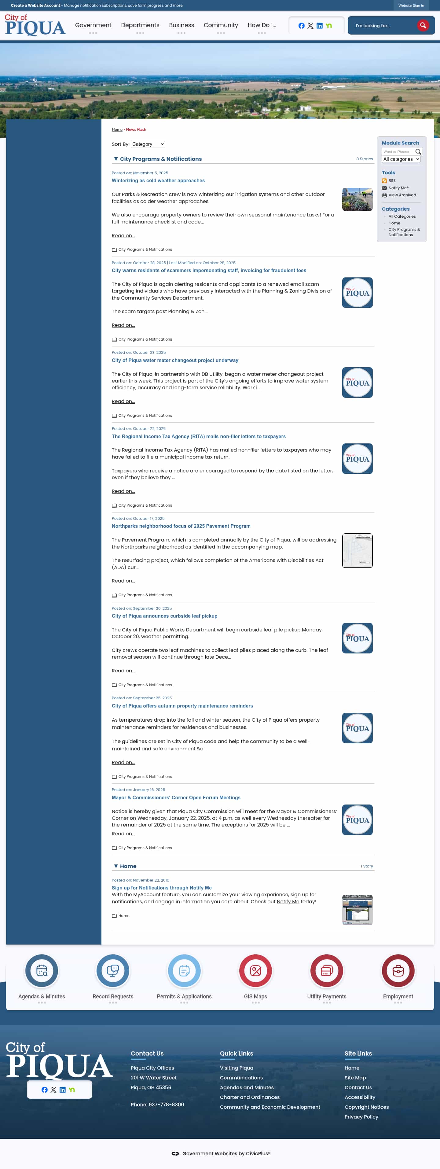 Latest website image capture