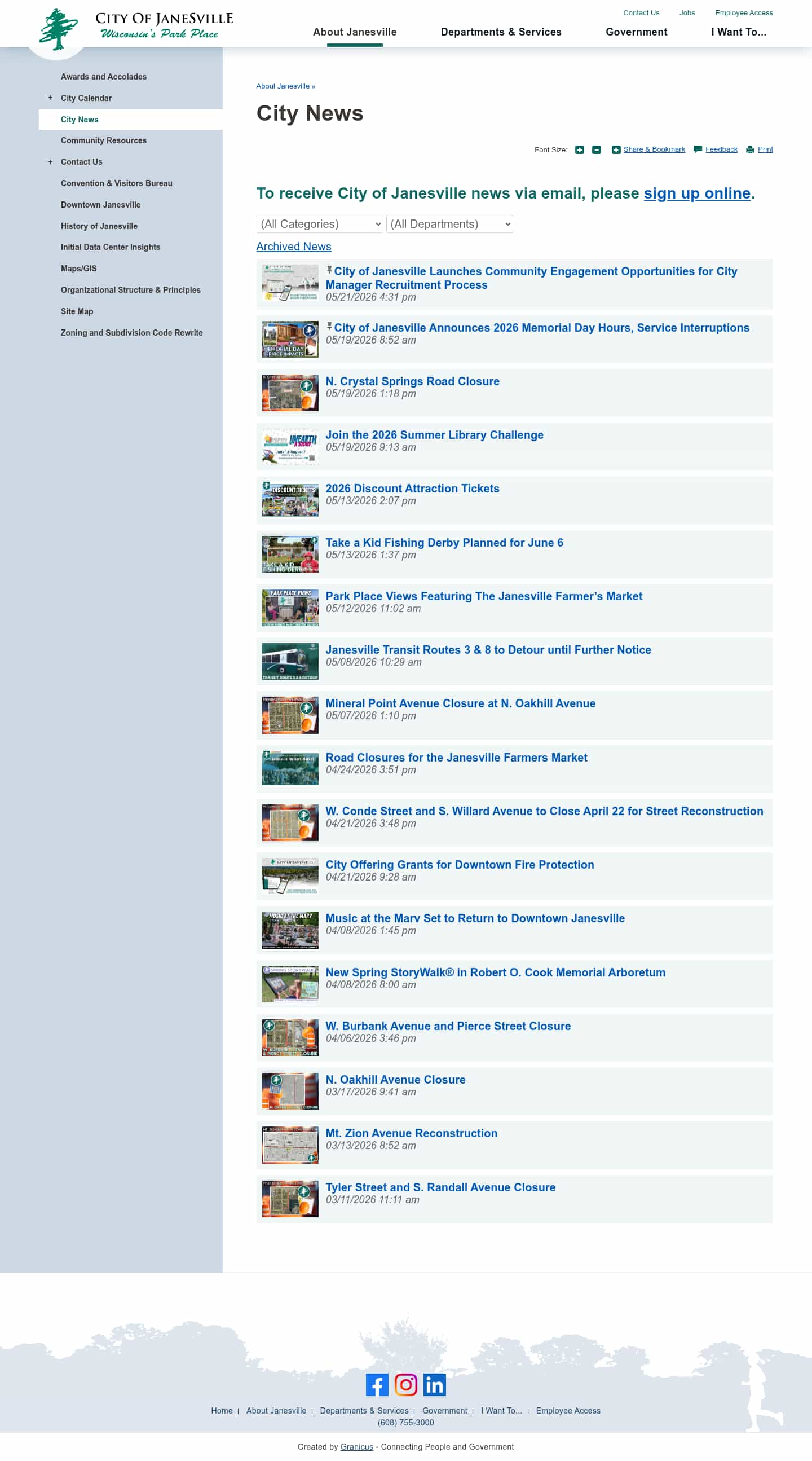 Latest website image capture