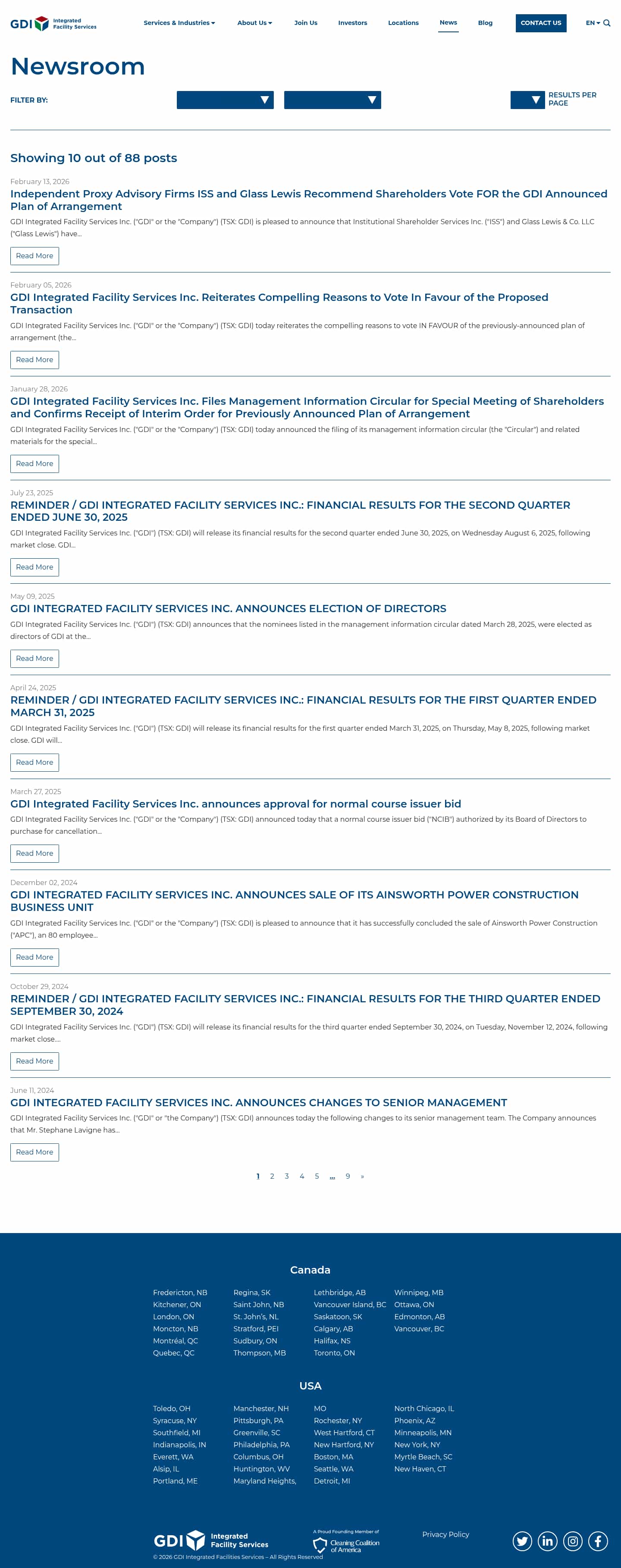 Latest website image capture