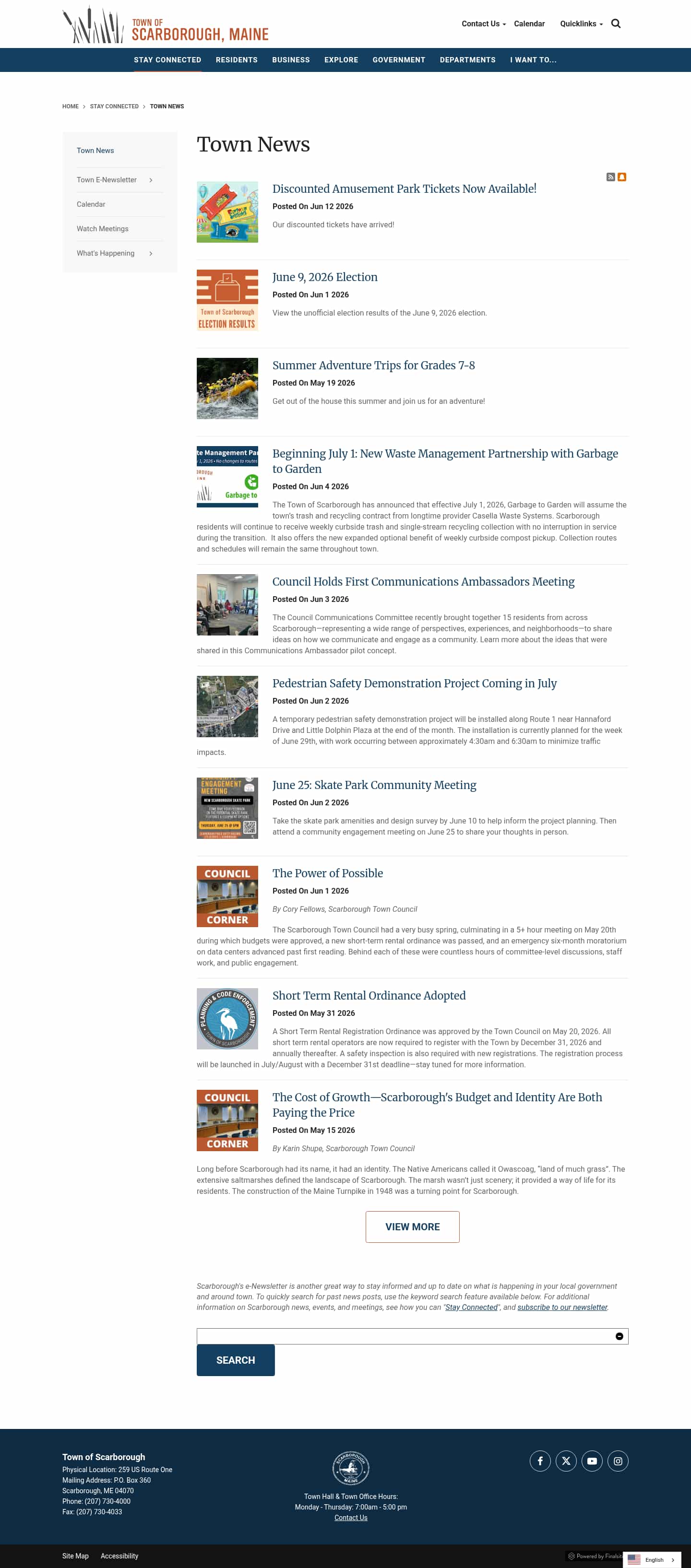 Latest website image capture