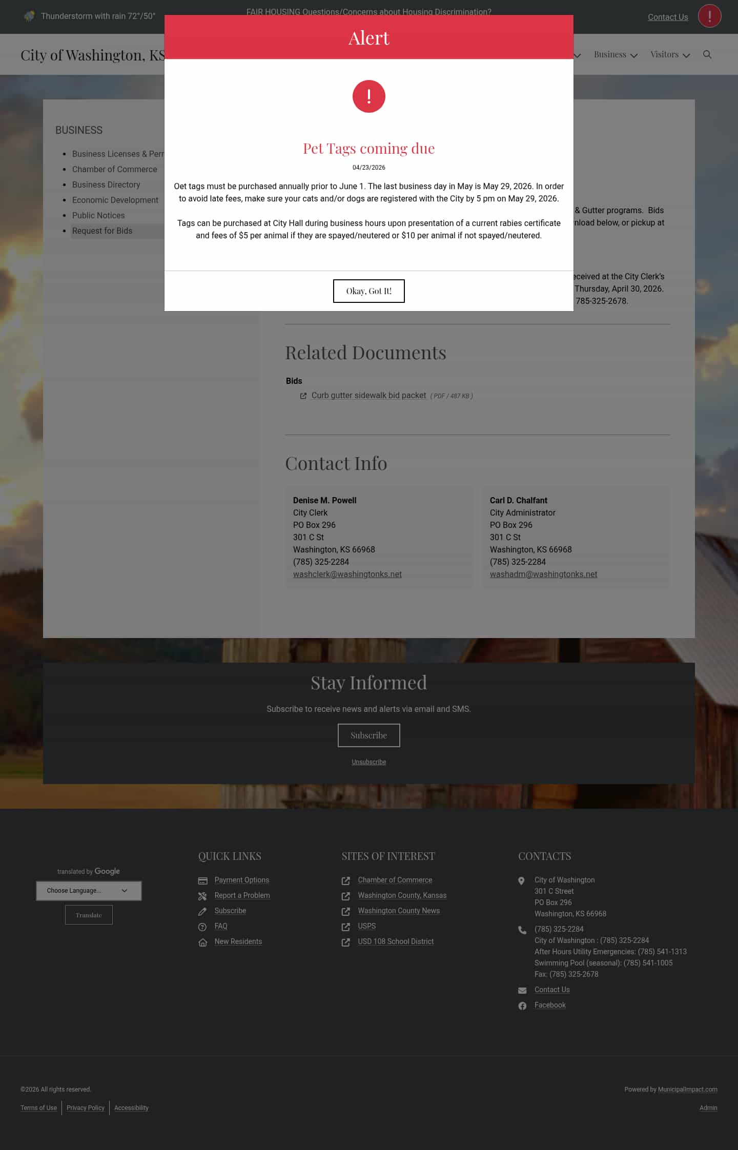 Latest website image capture