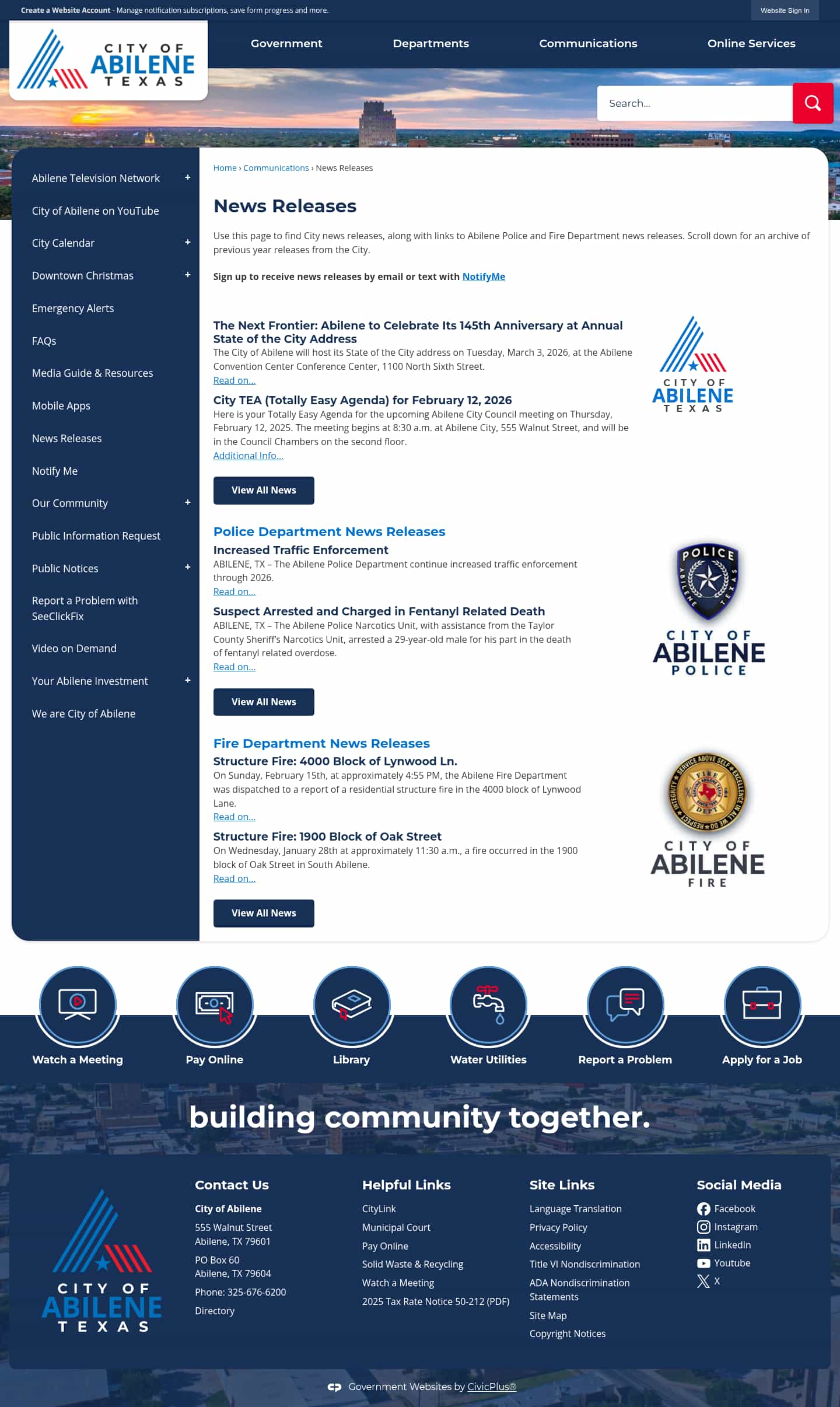 Latest website image capture