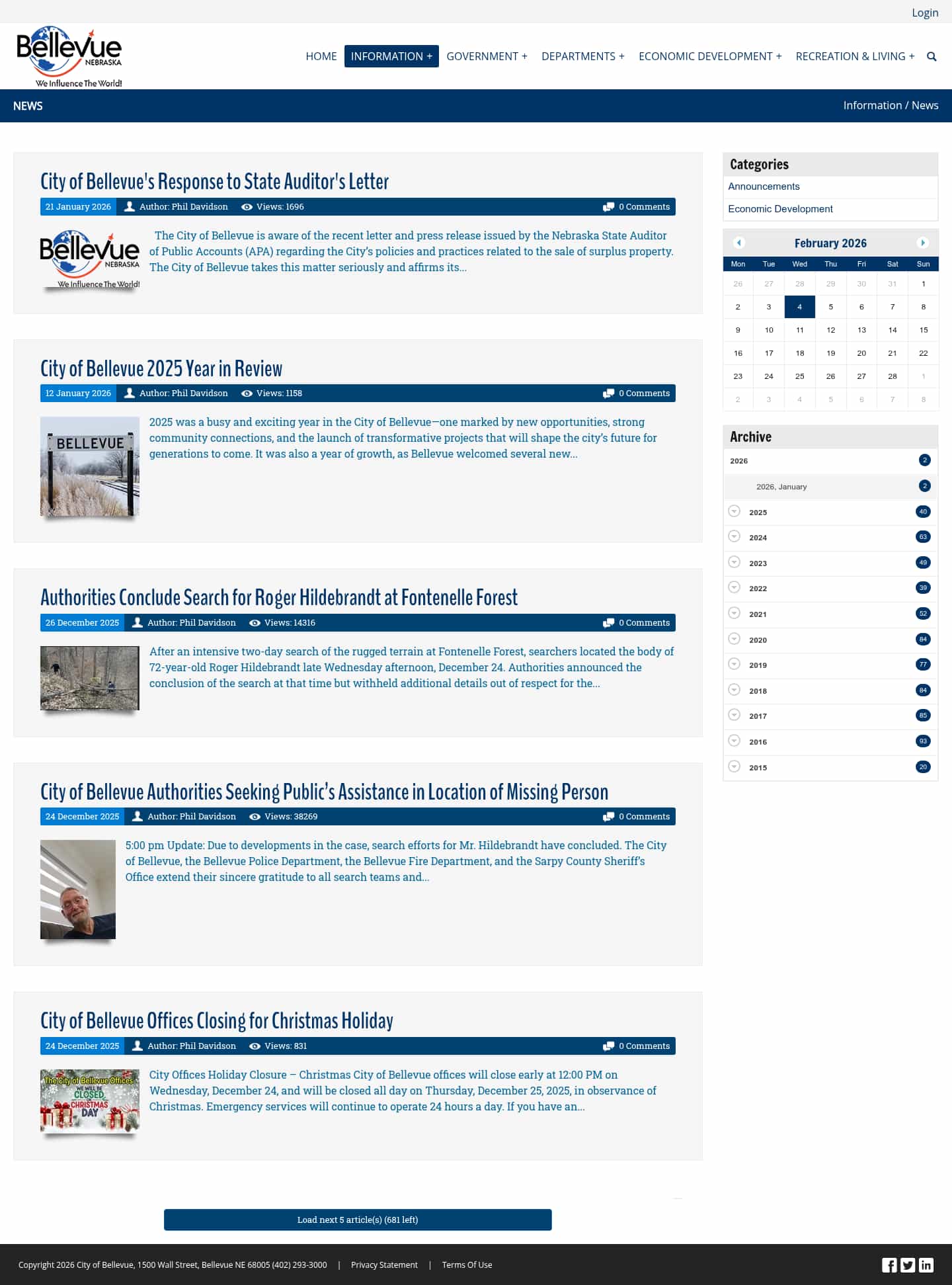 Latest website image capture