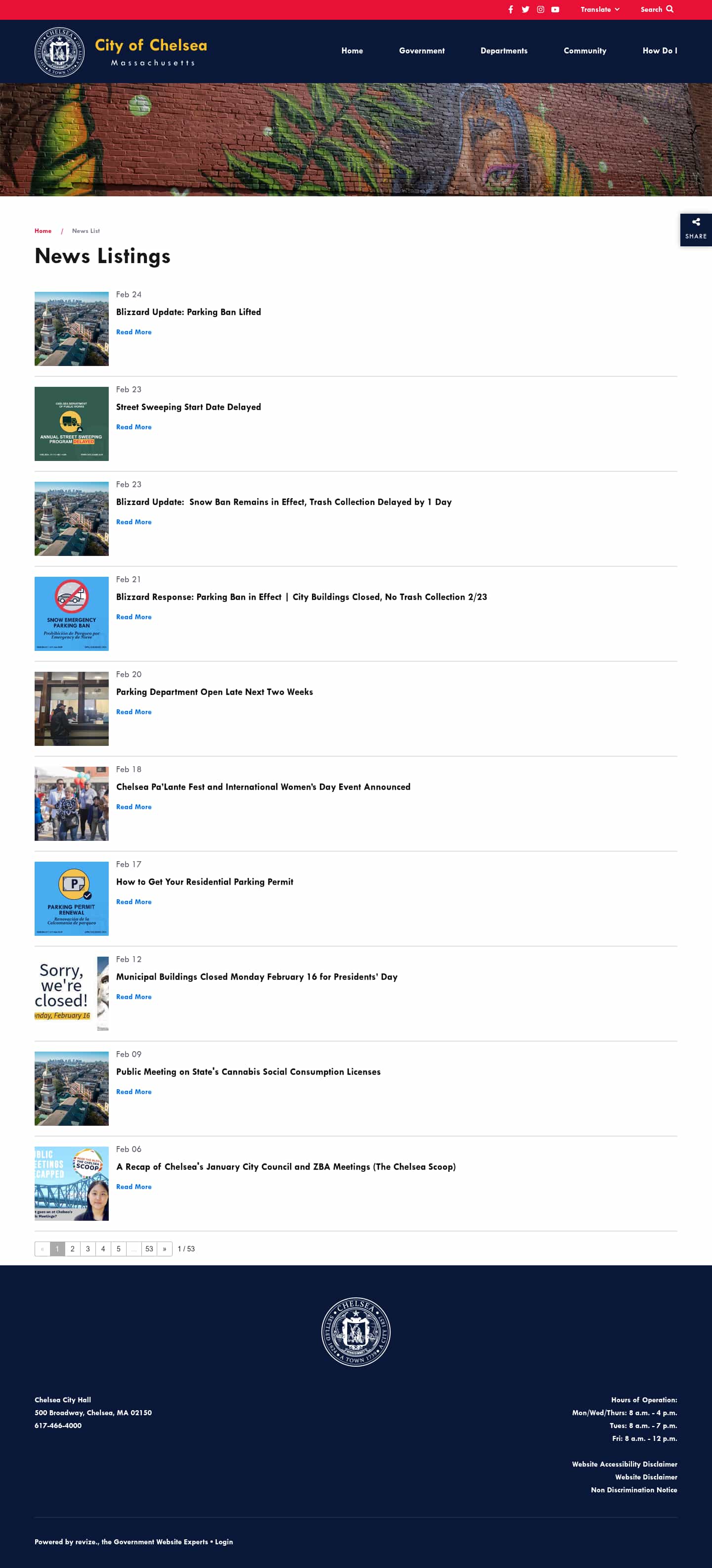 Latest website image capture