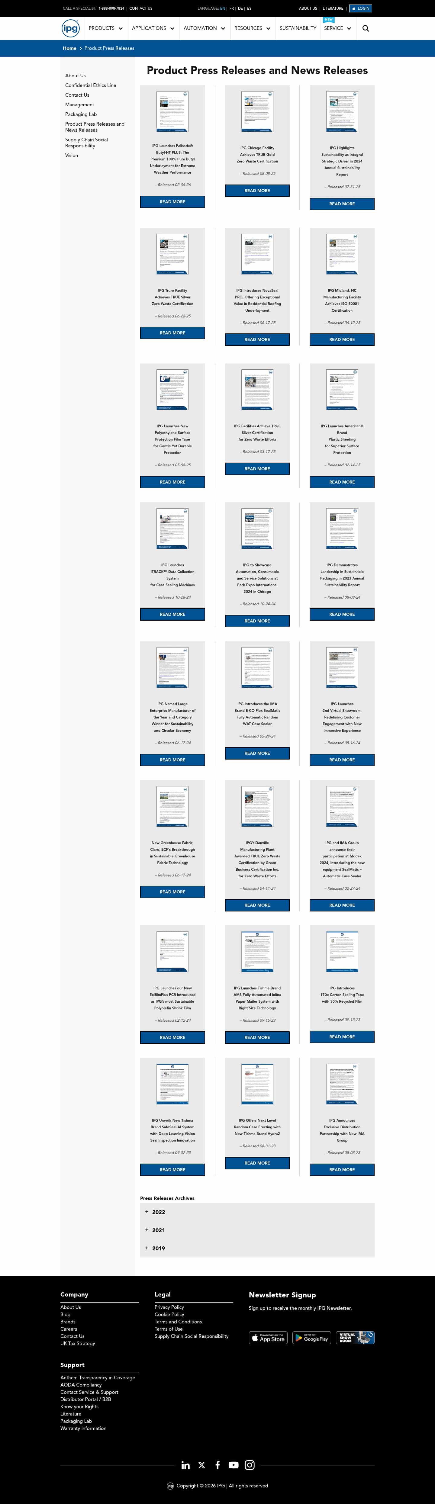Latest website image capture