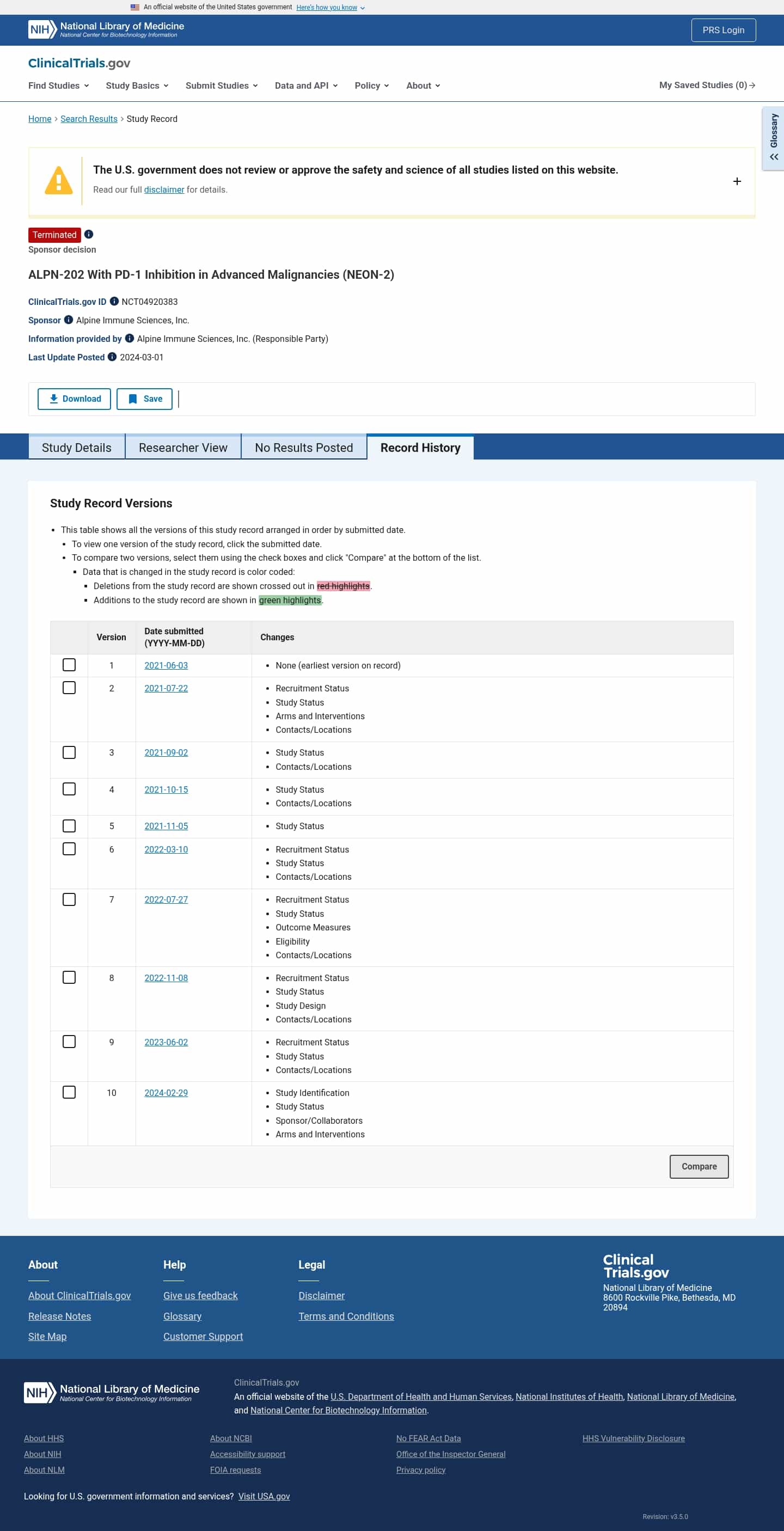 Latest website image capture