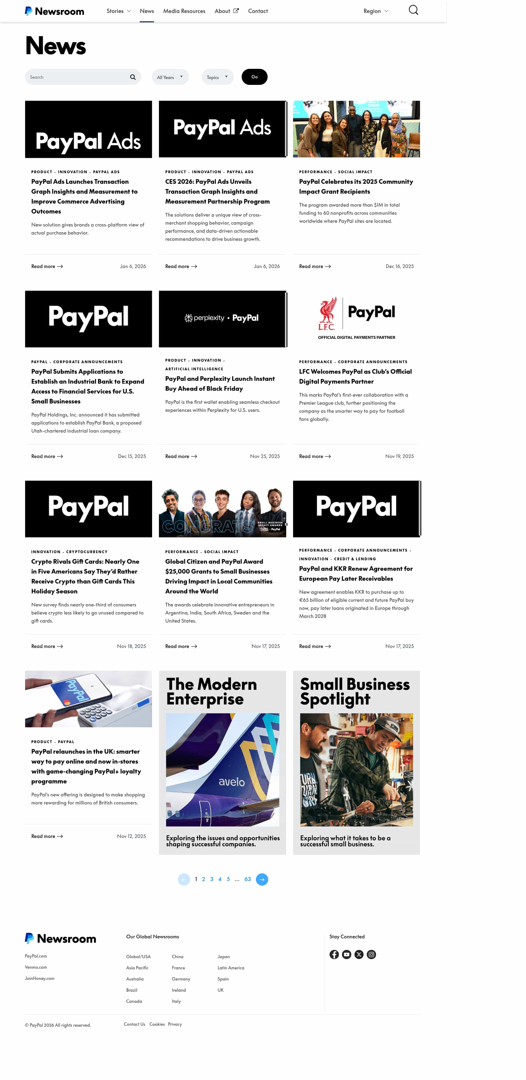 Latest website image capture