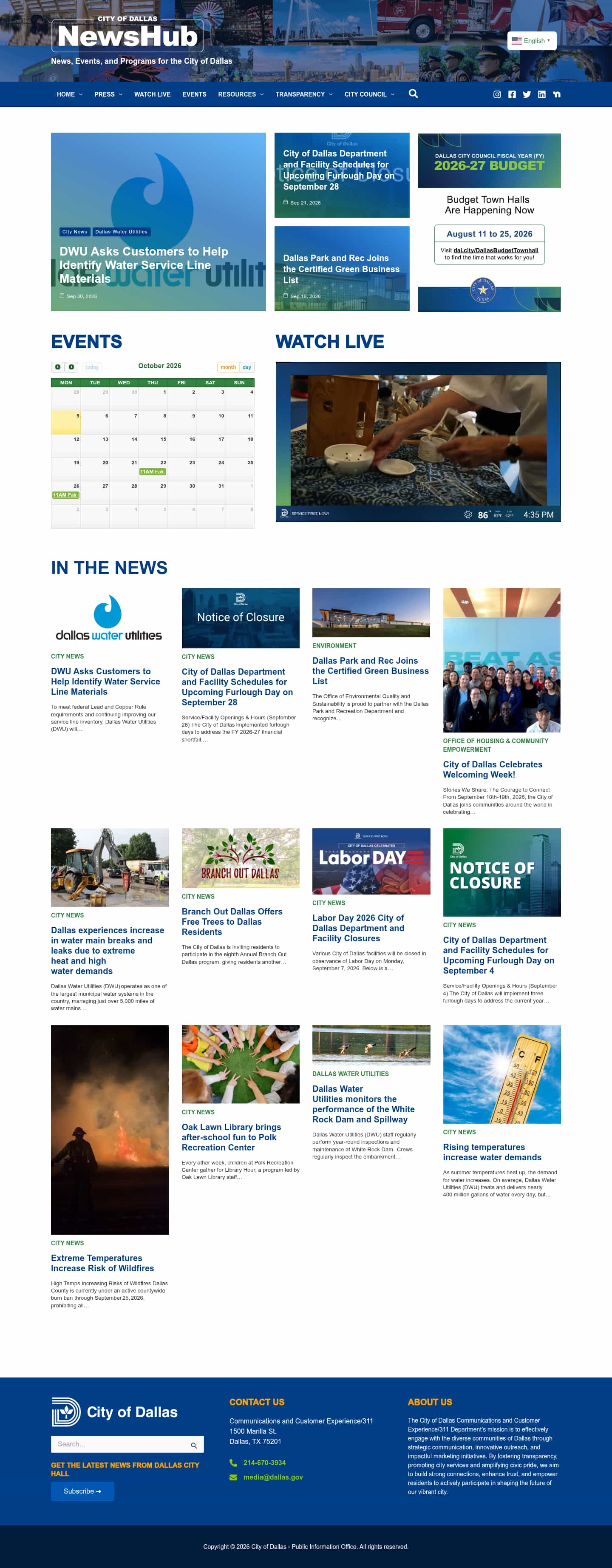 Latest website image capture