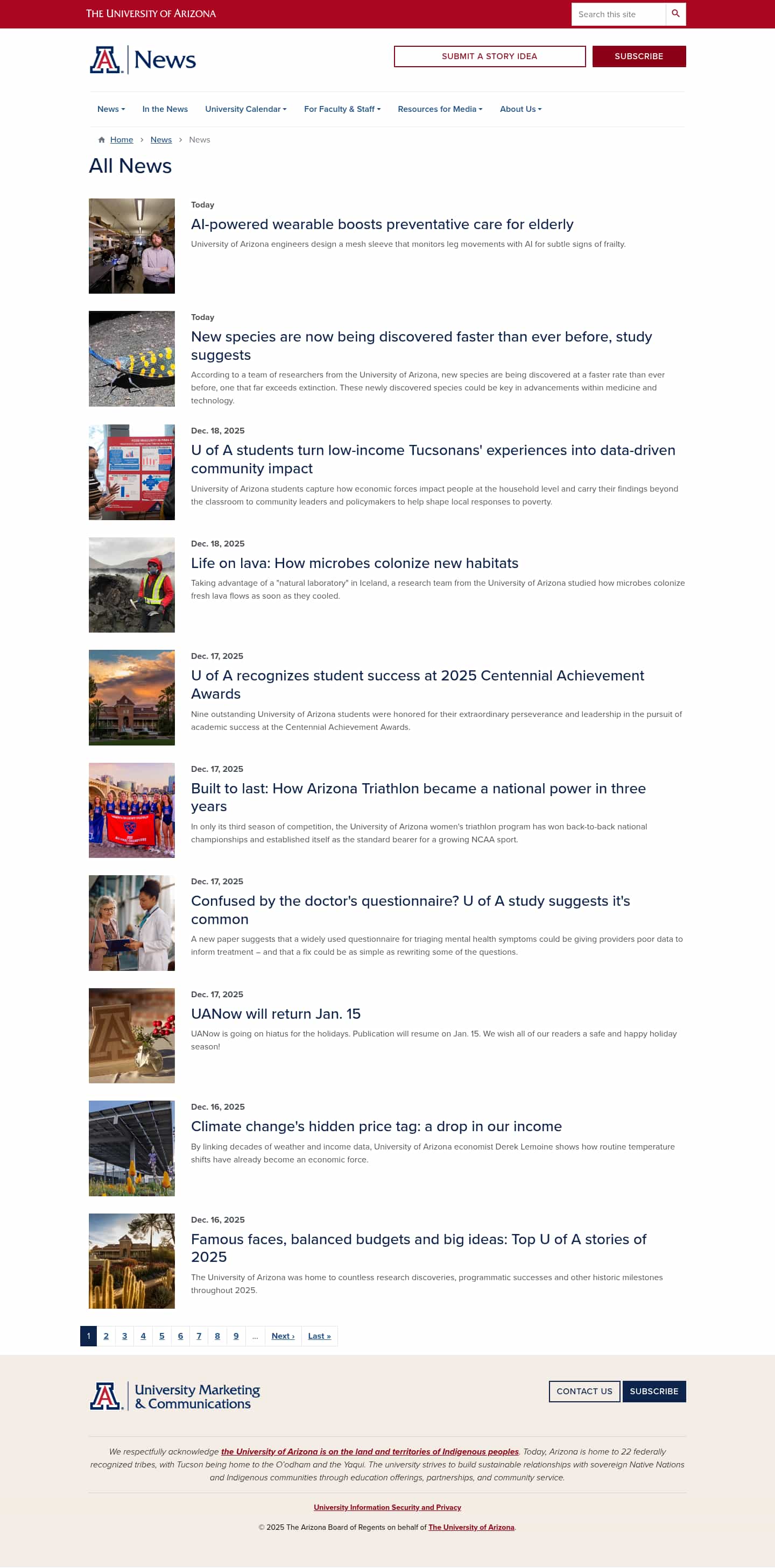 Latest website image capture