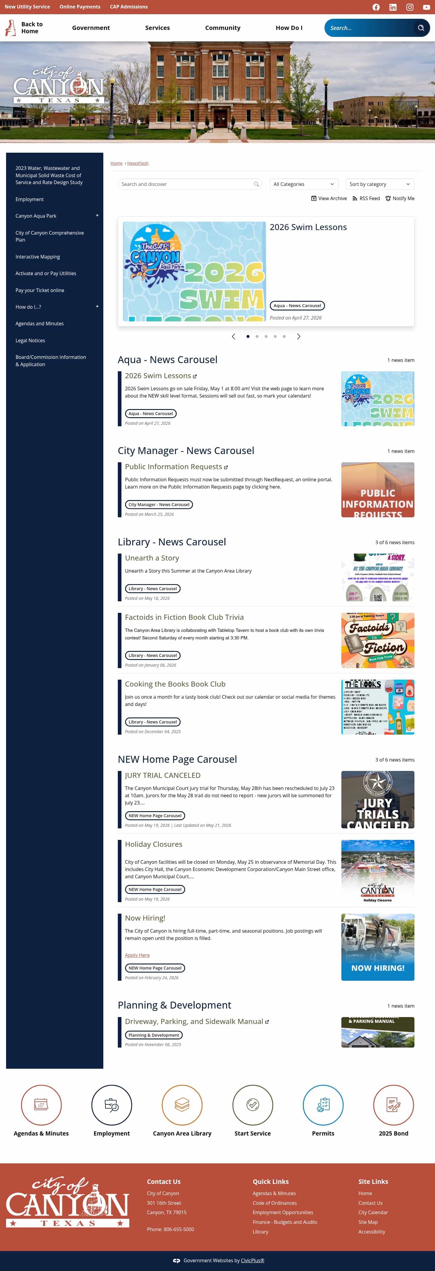 Latest website image capture