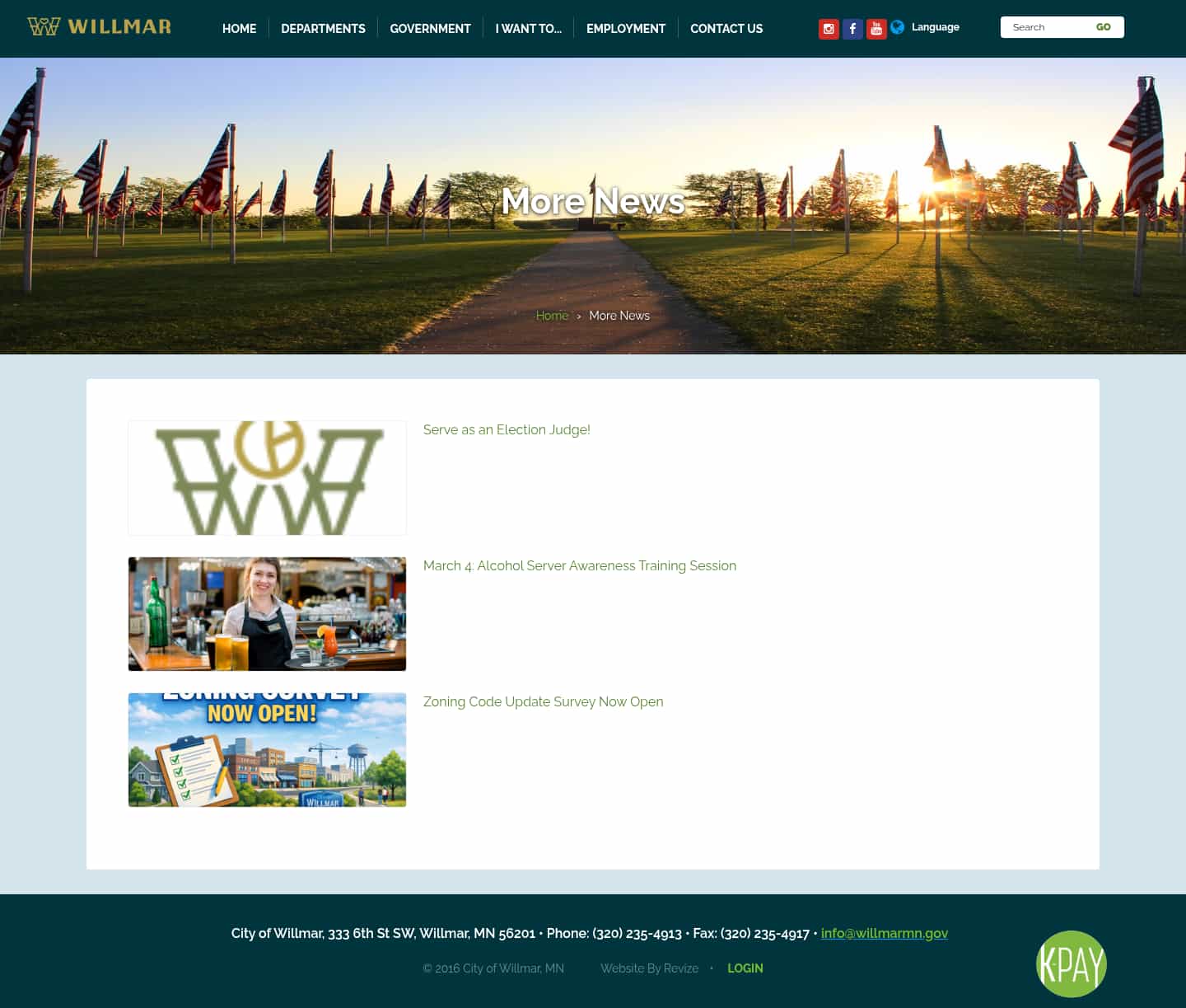 Latest website image capture