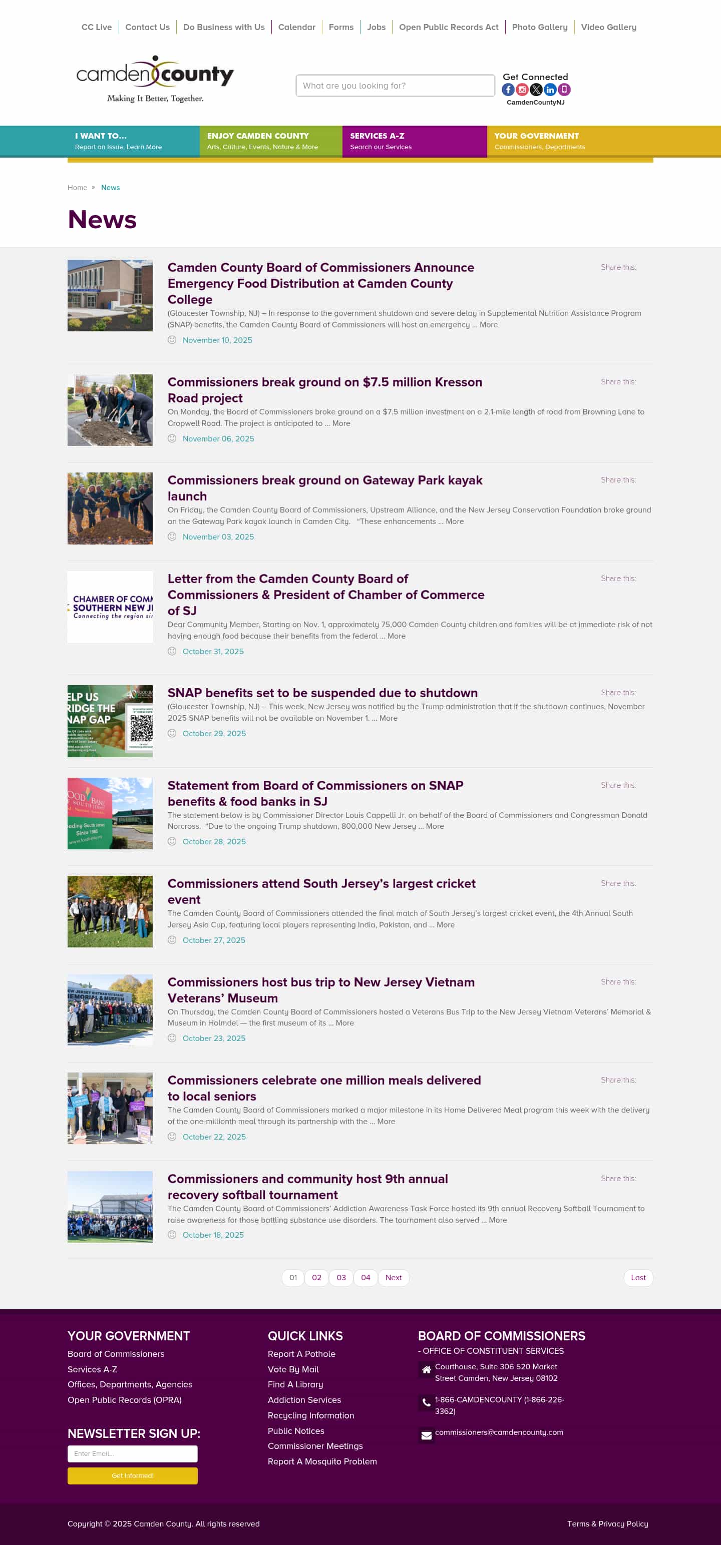 Latest website image capture