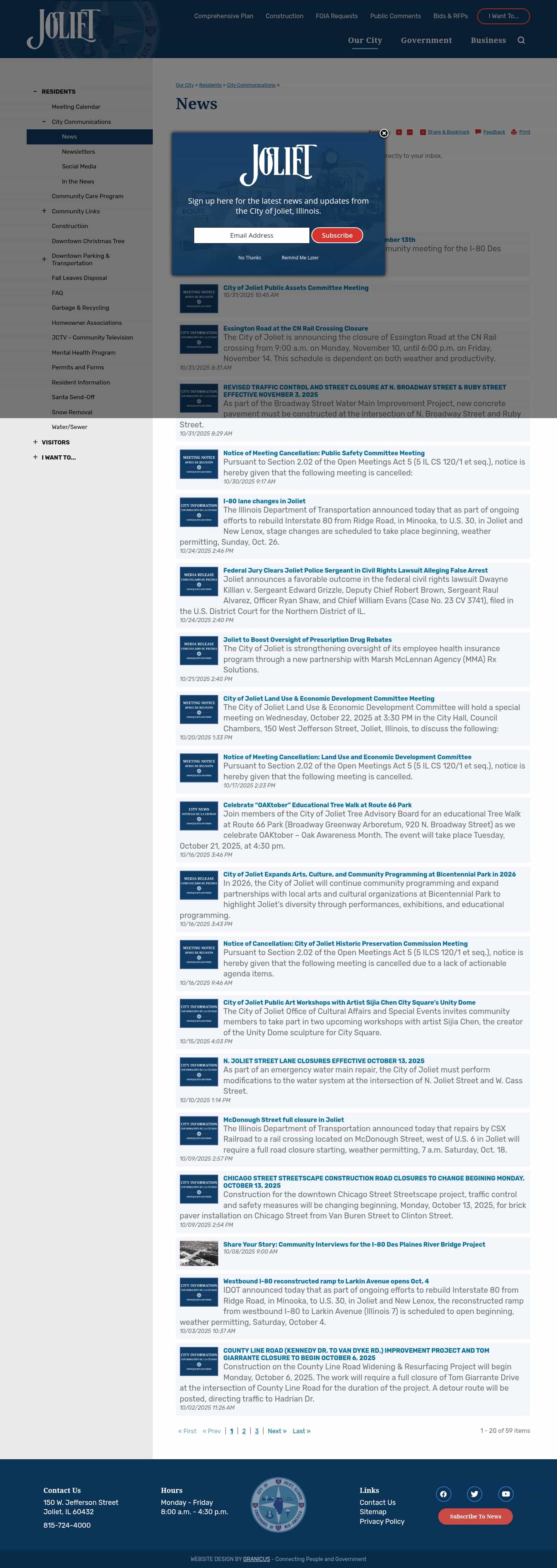 Latest website image capture