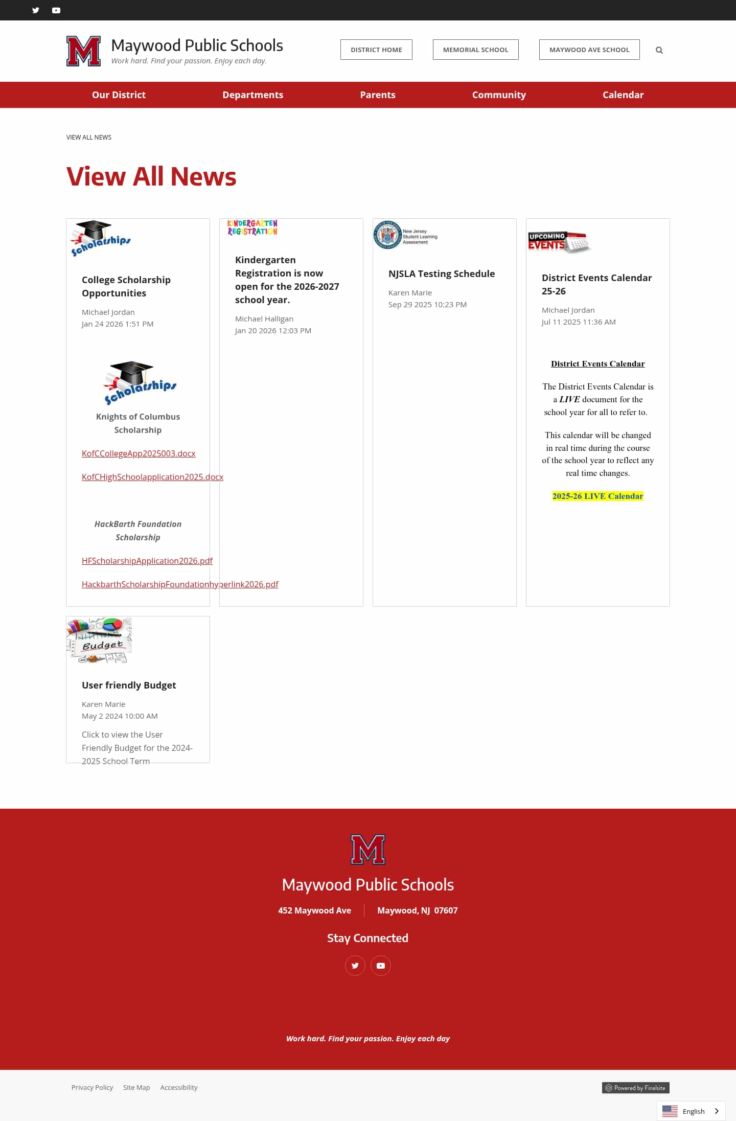 Latest website image capture