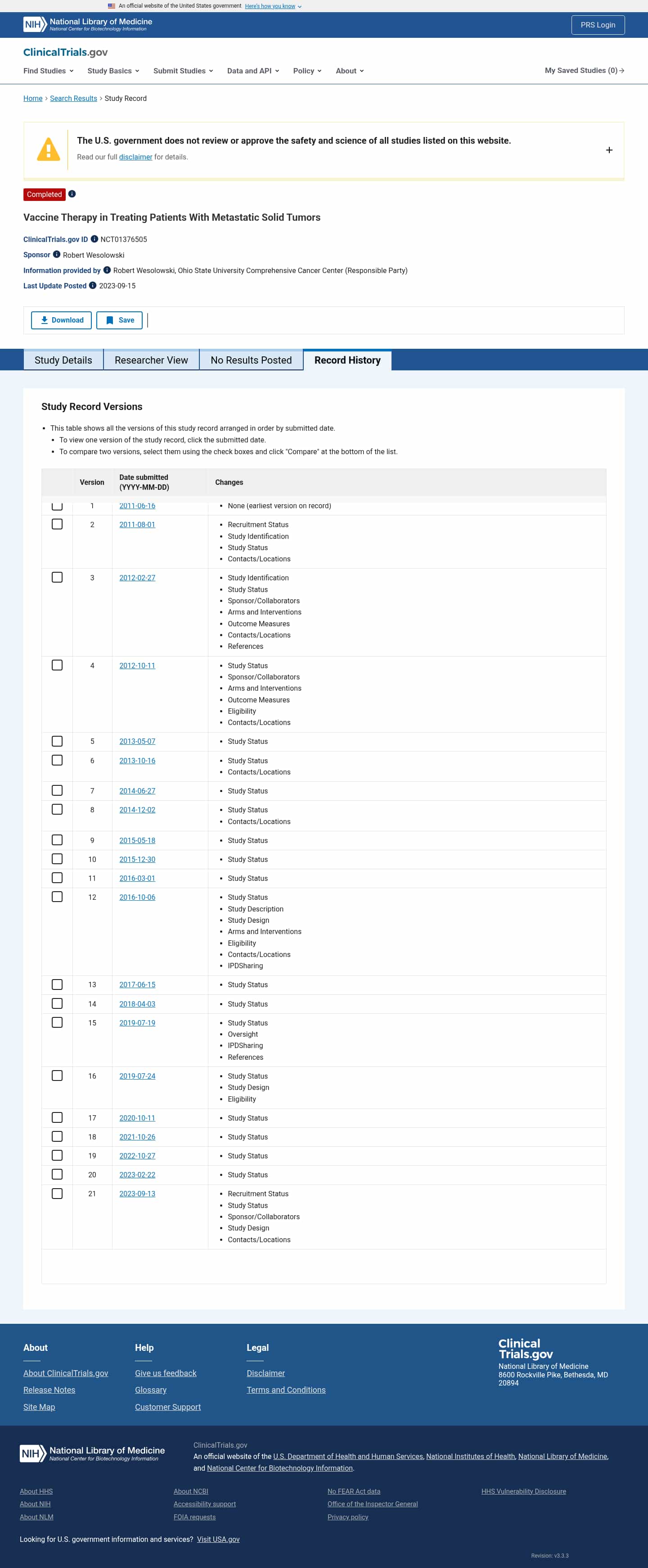 Latest website image capture