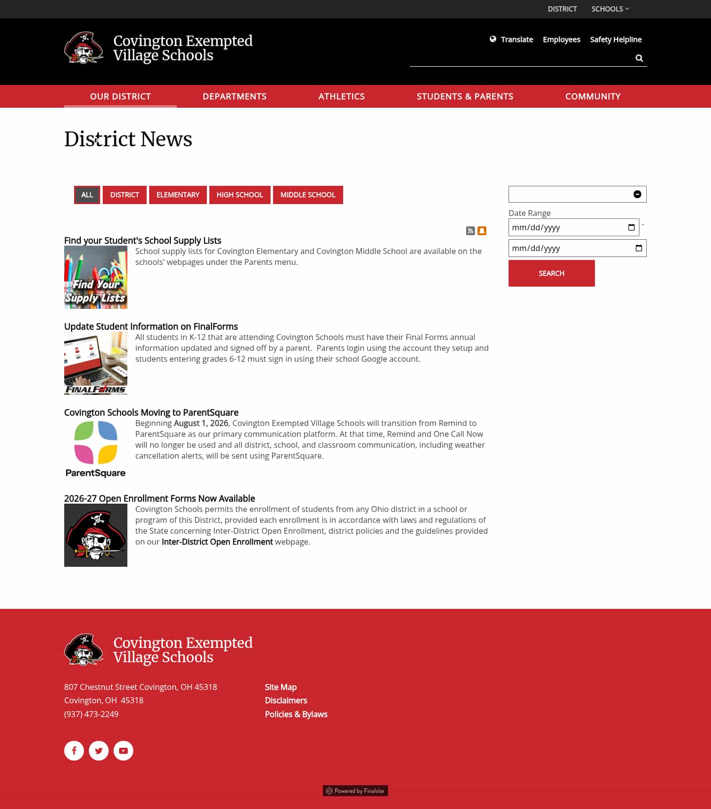 Latest website image capture