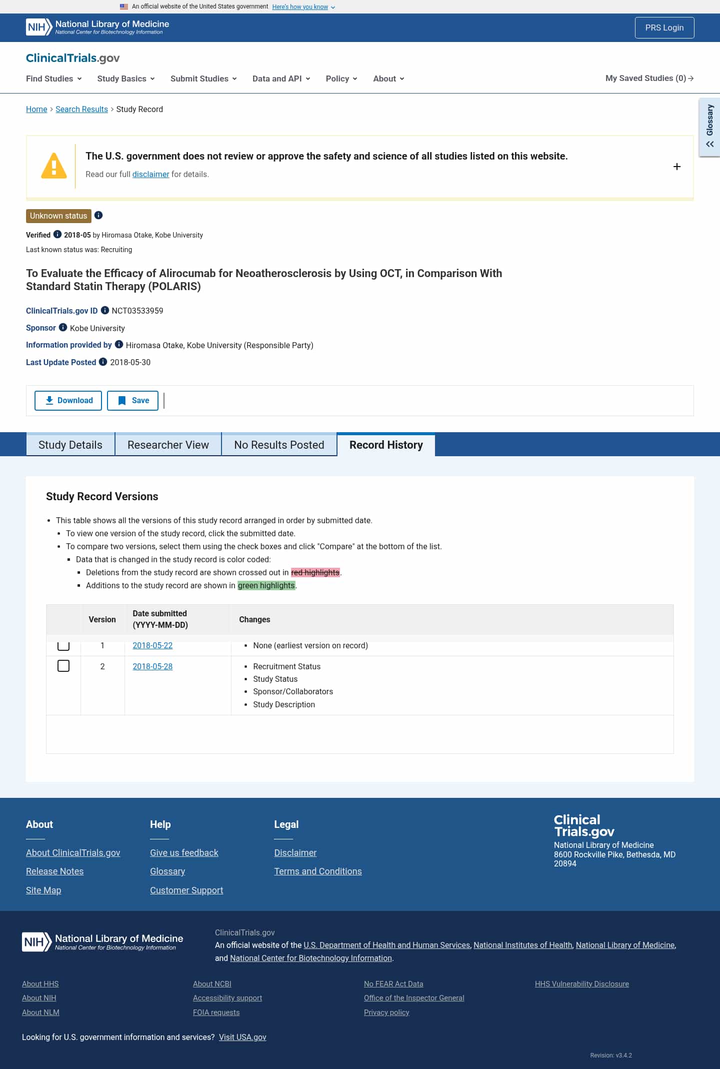 Latest website image capture