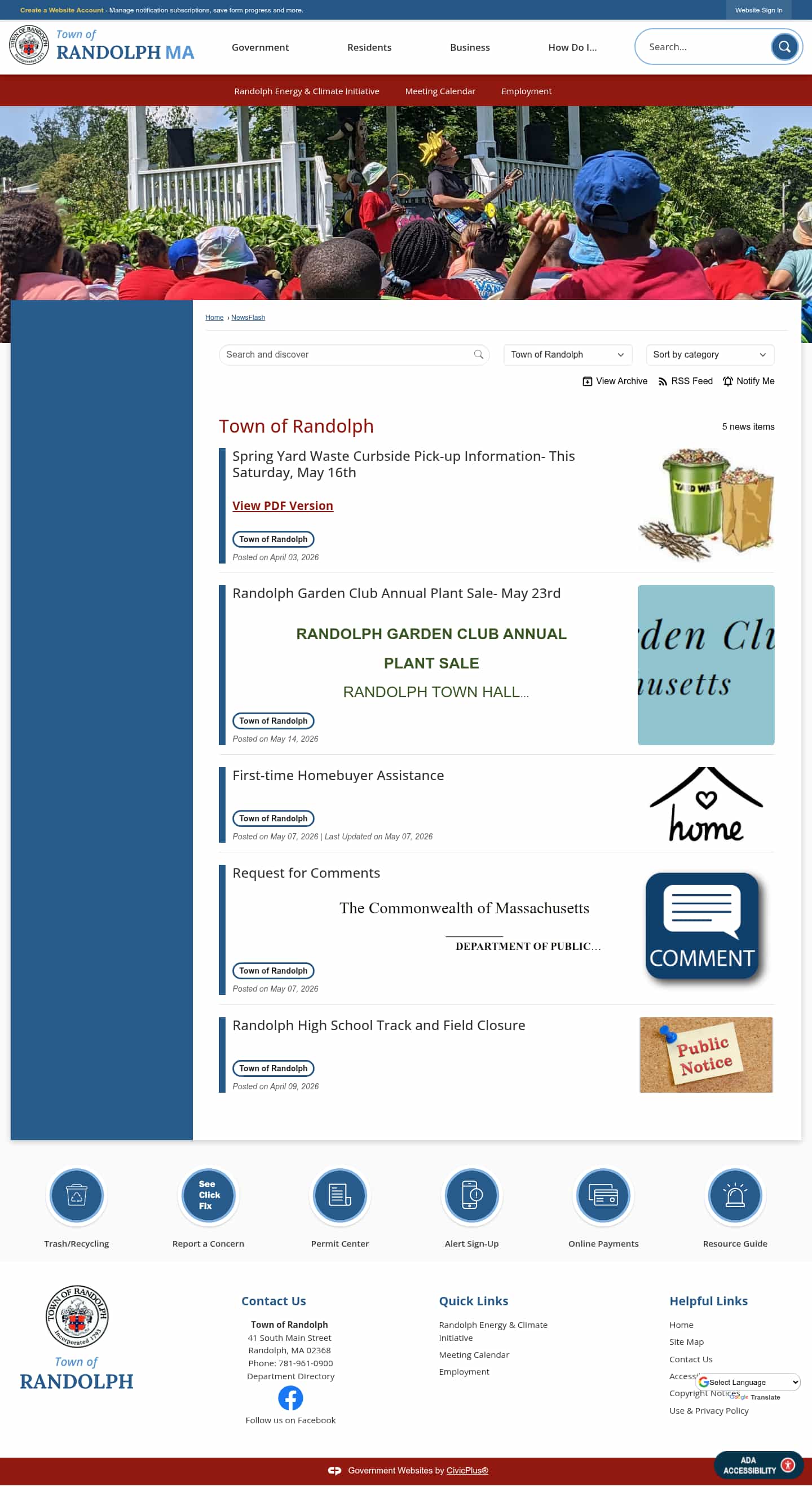 Latest website image capture