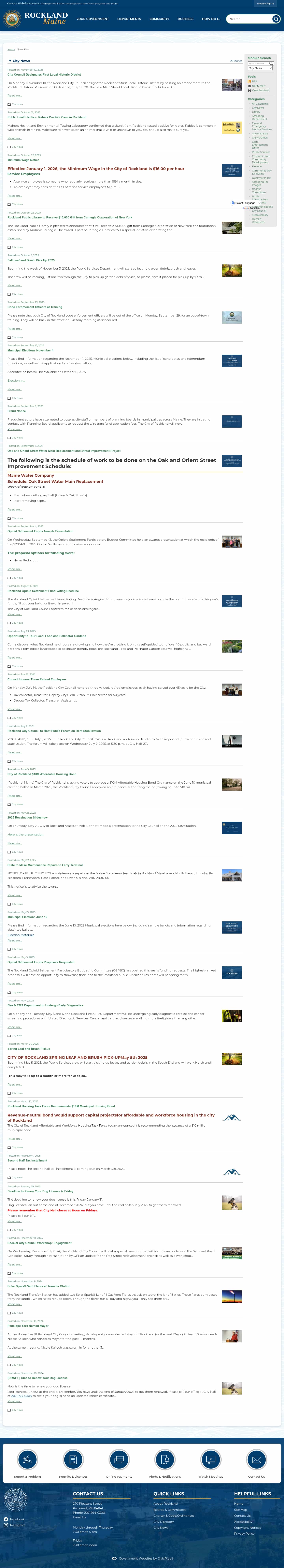 Latest website image capture