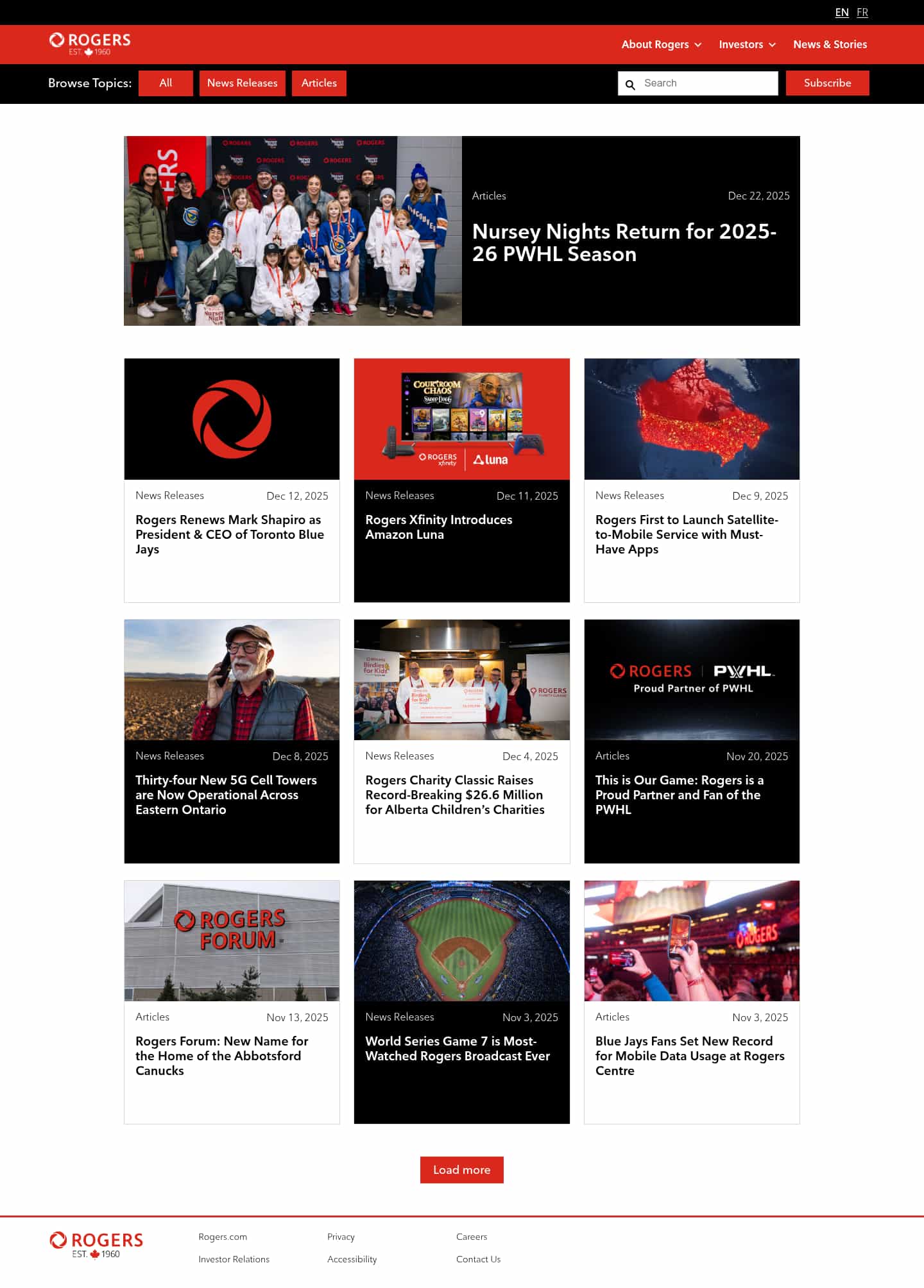 Latest website image capture