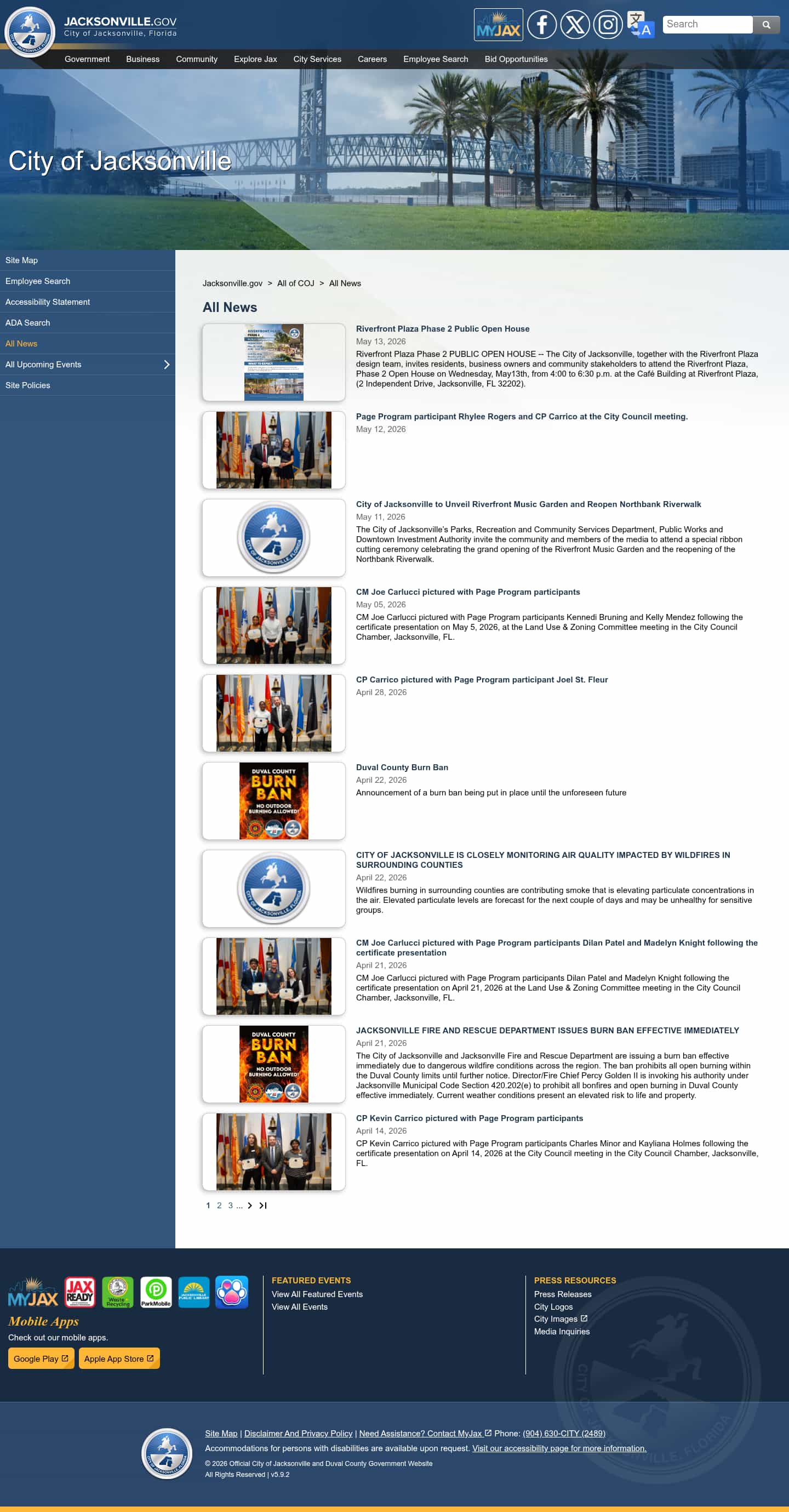 Latest website image capture
