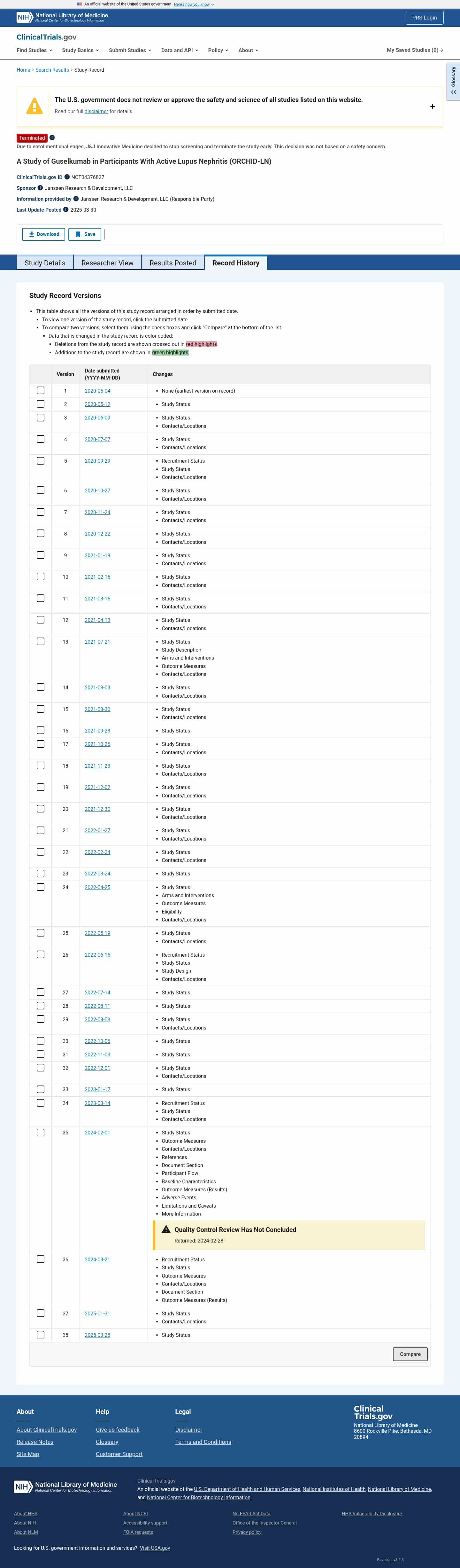 Latest website image capture