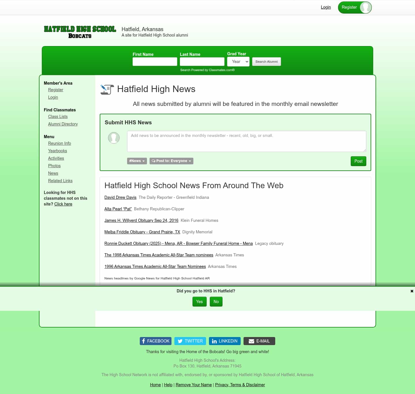 Latest website image capture