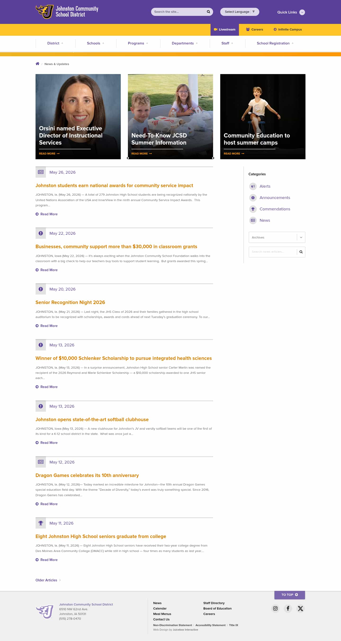 Latest website image capture