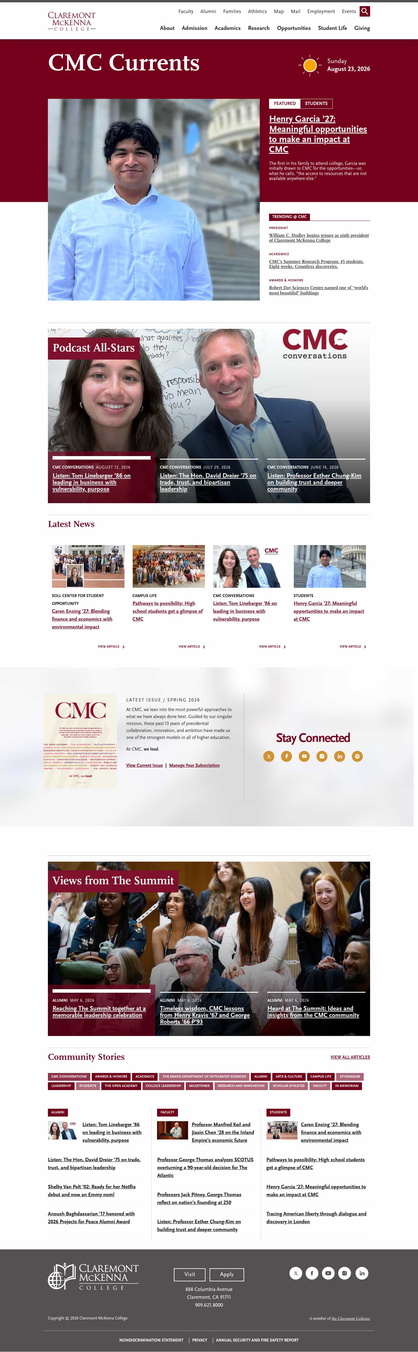 Latest website image capture