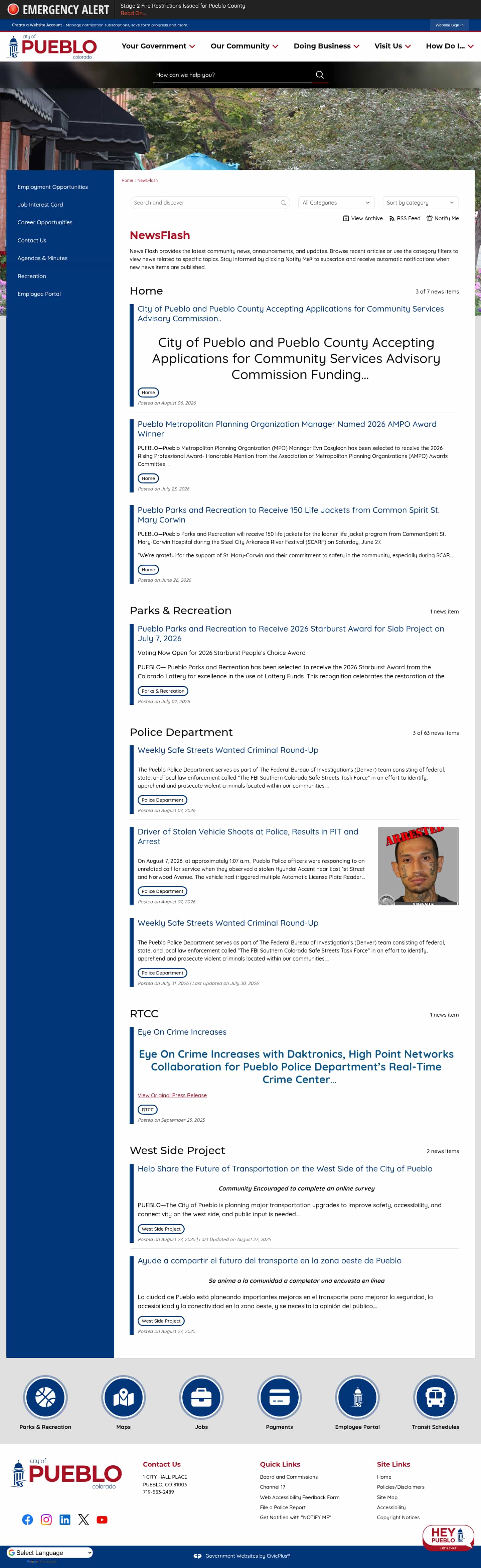 Latest website image capture