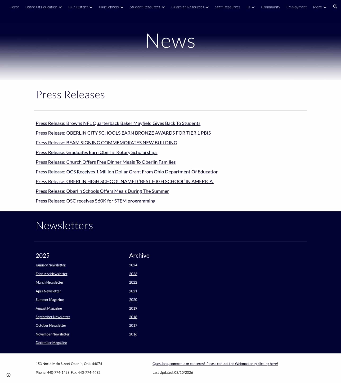 Latest website image capture