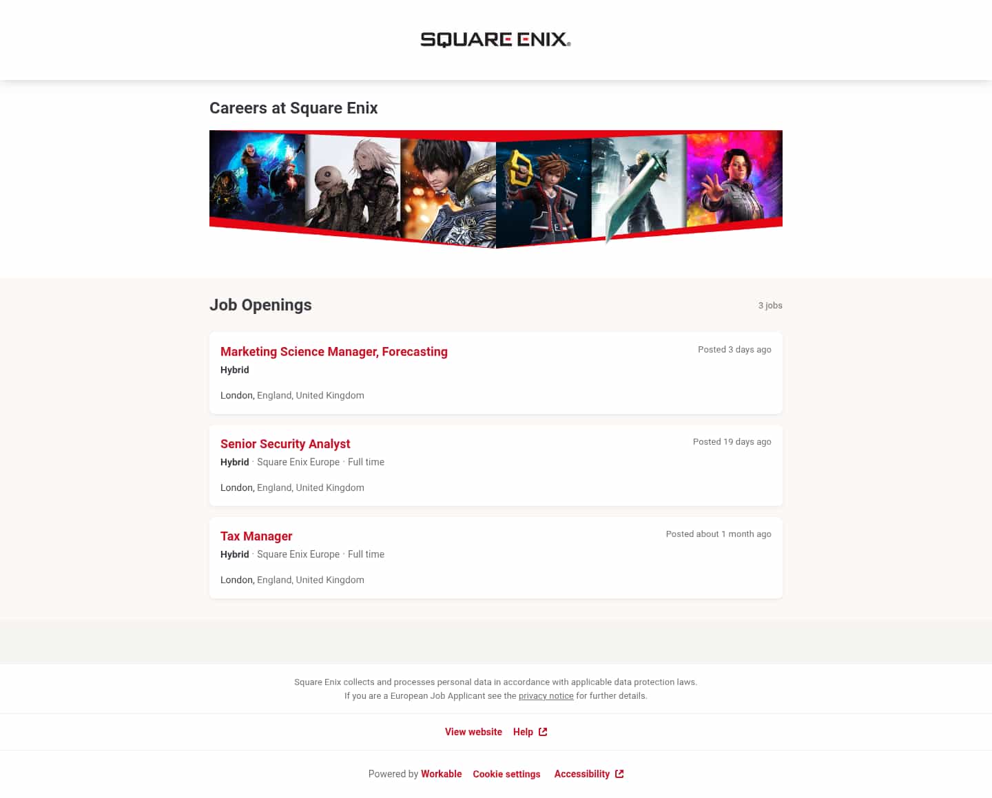 Latest website image capture