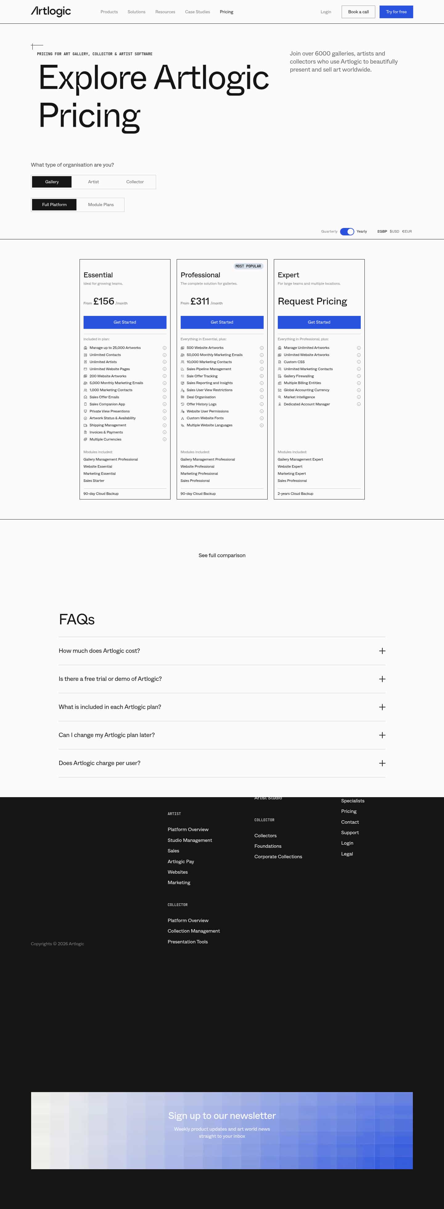 Latest website image capture