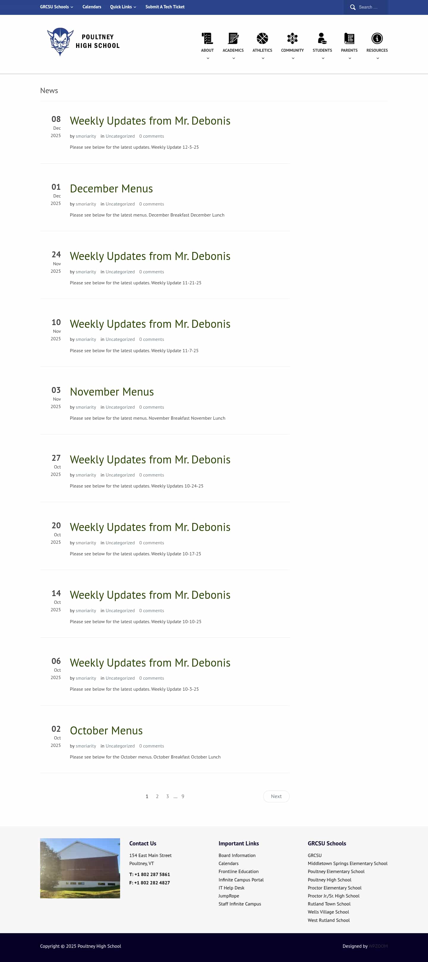 Latest website image capture