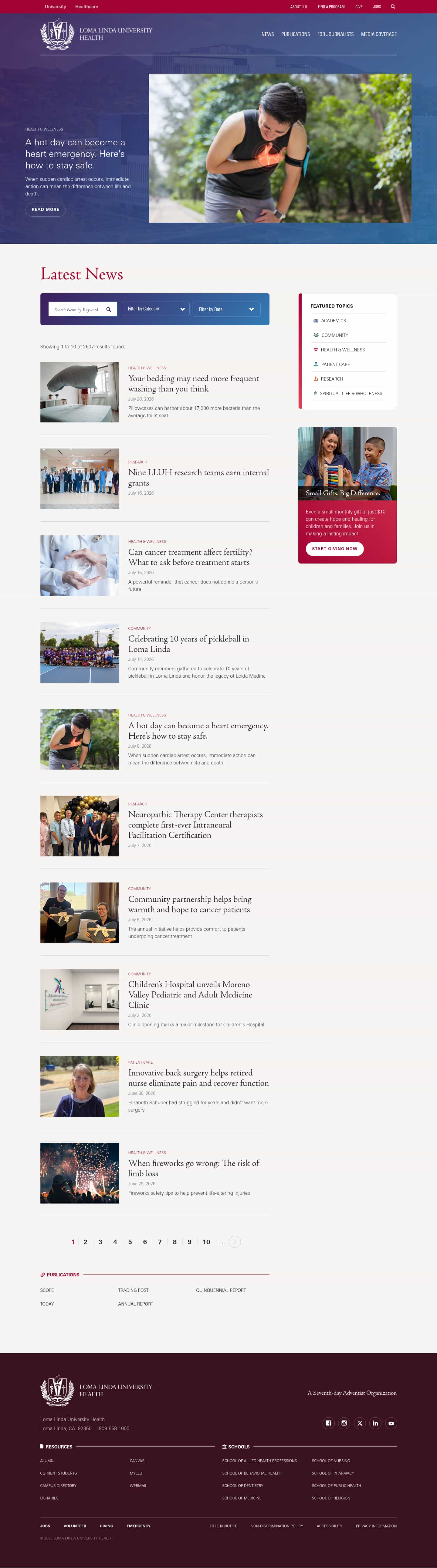 Latest website image capture