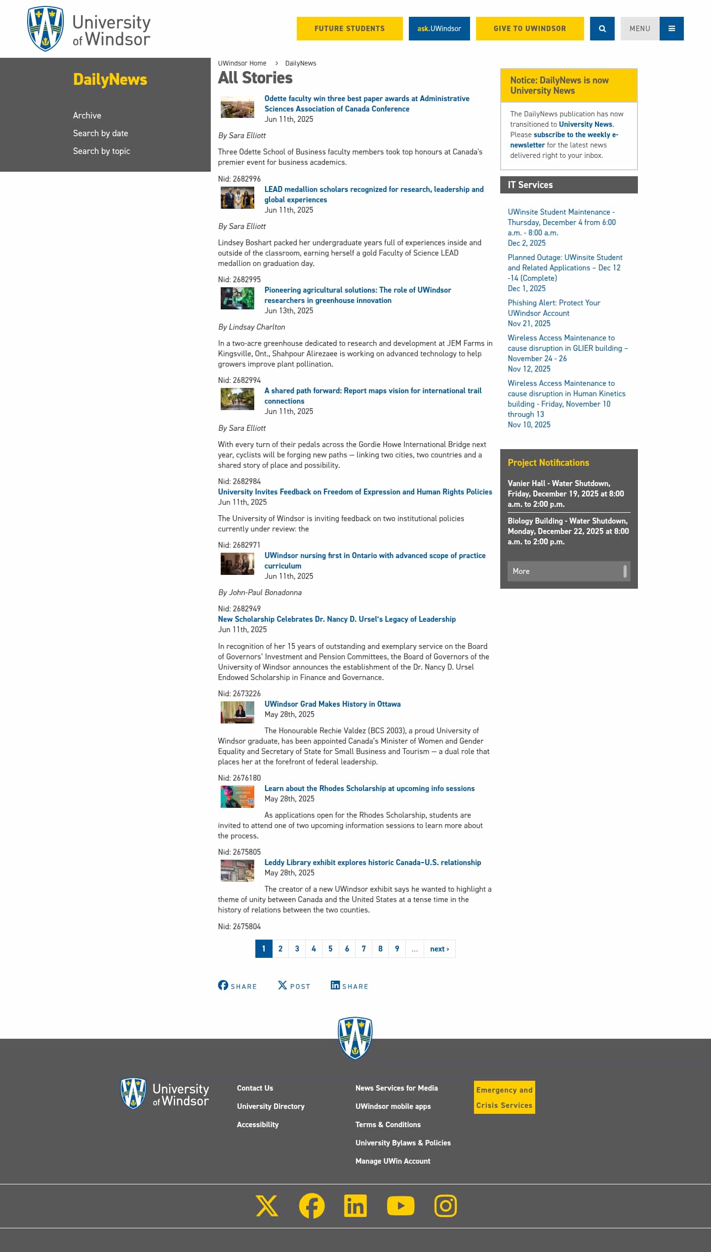 Latest website image capture