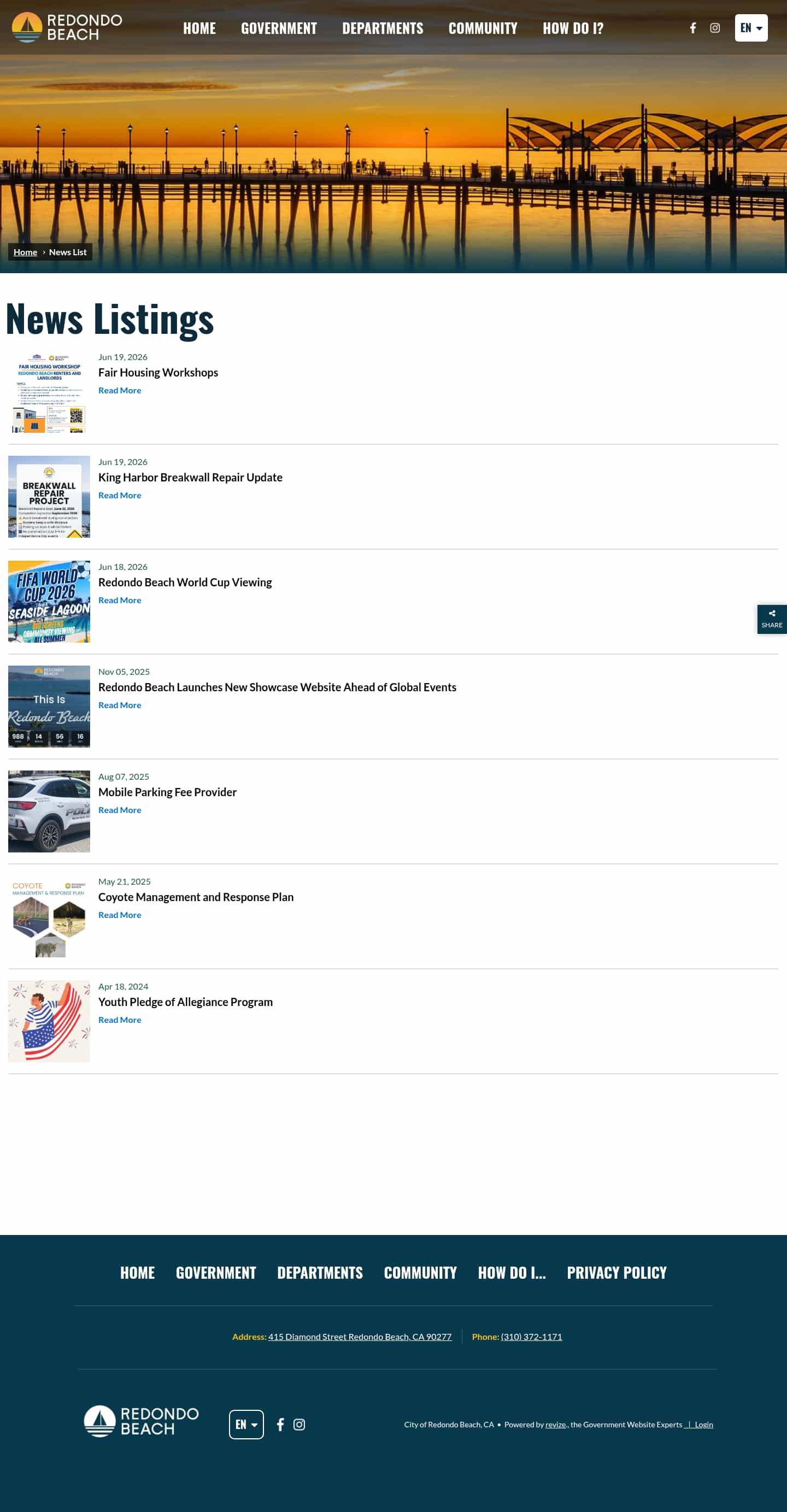 Latest website image capture