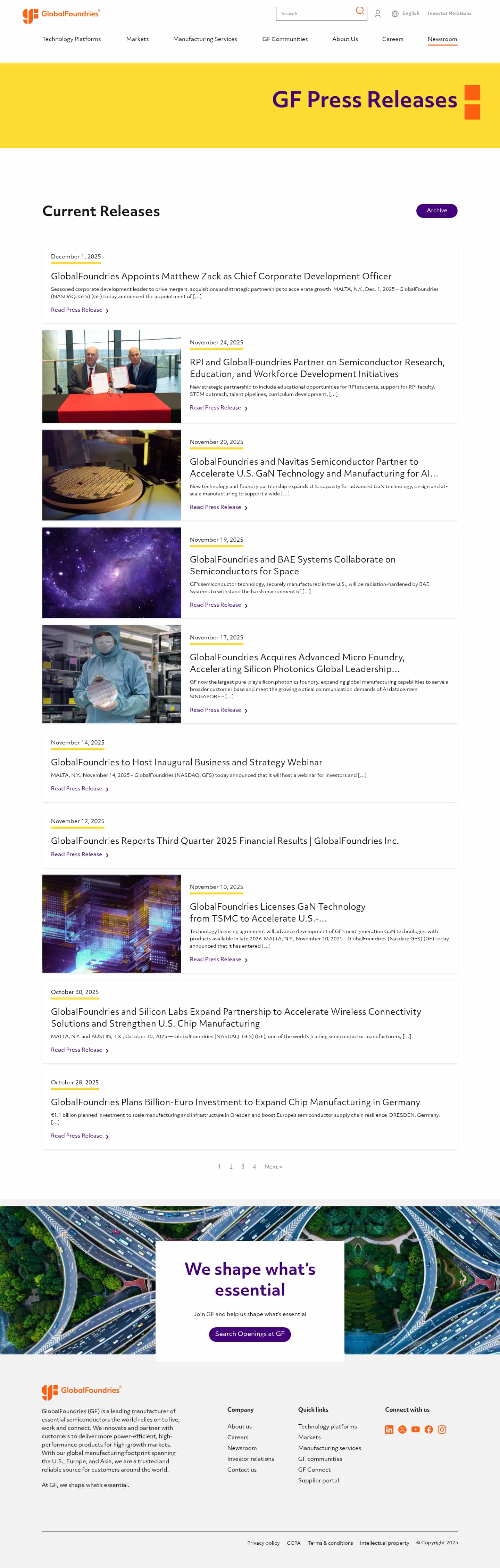 Latest website image capture