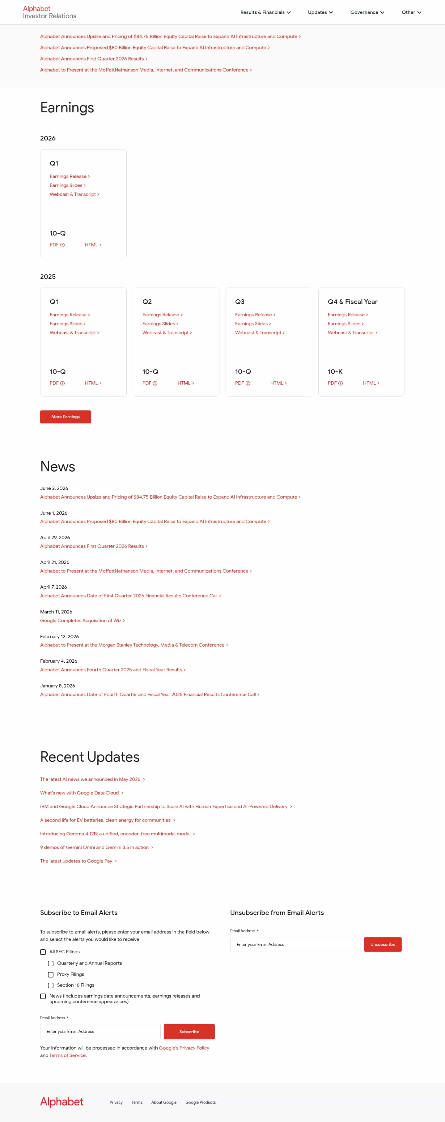Latest website image capture