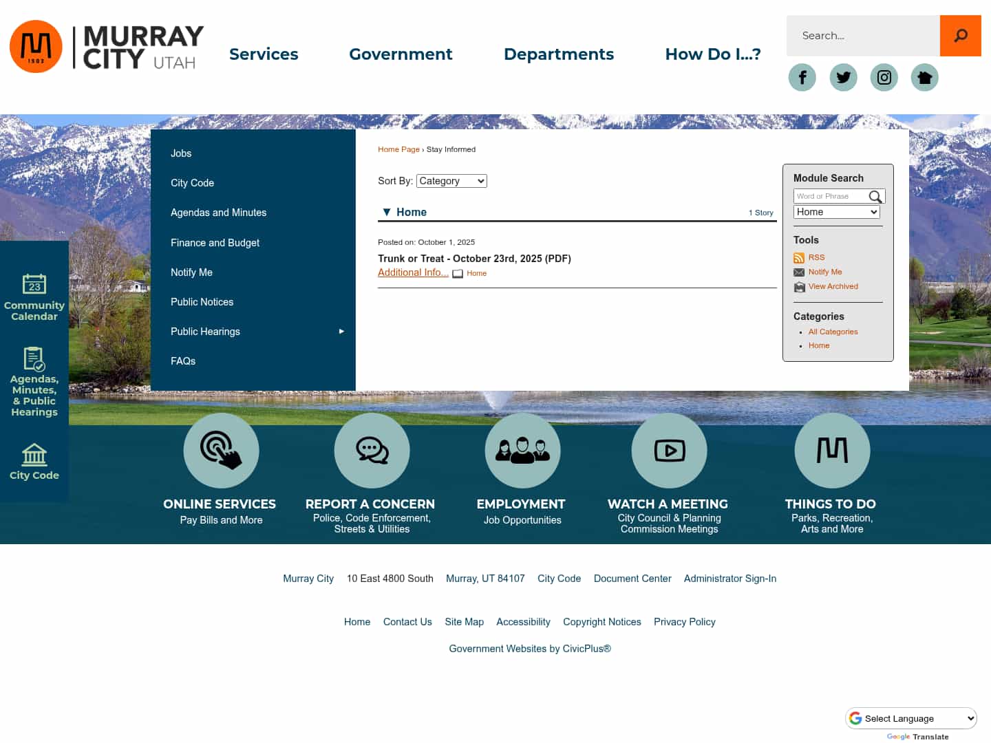 Latest website image capture